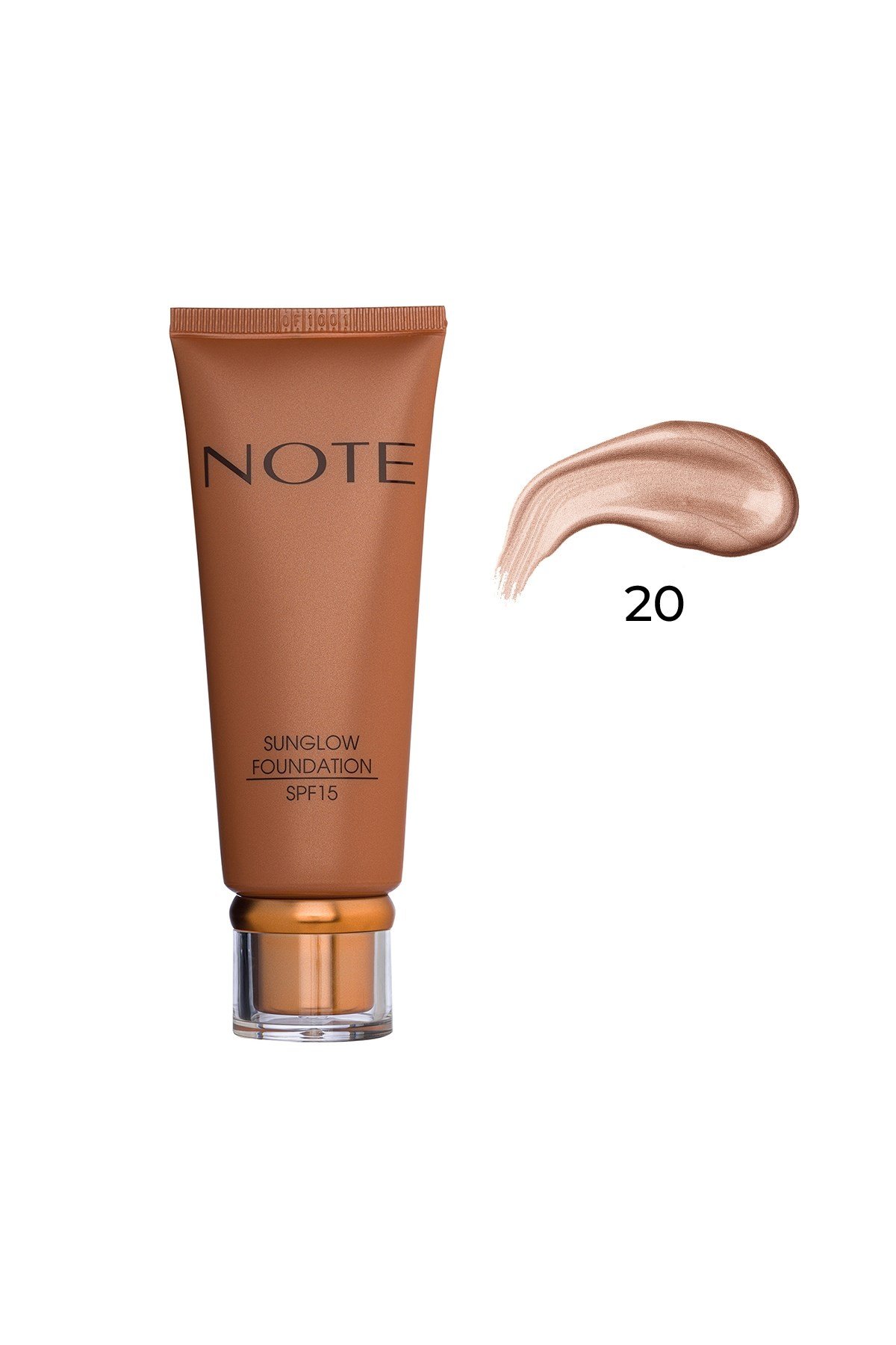 Note Sunglow Foundation Işıltılı Bronzlaştırıcı Fondöten 20-007.1344
