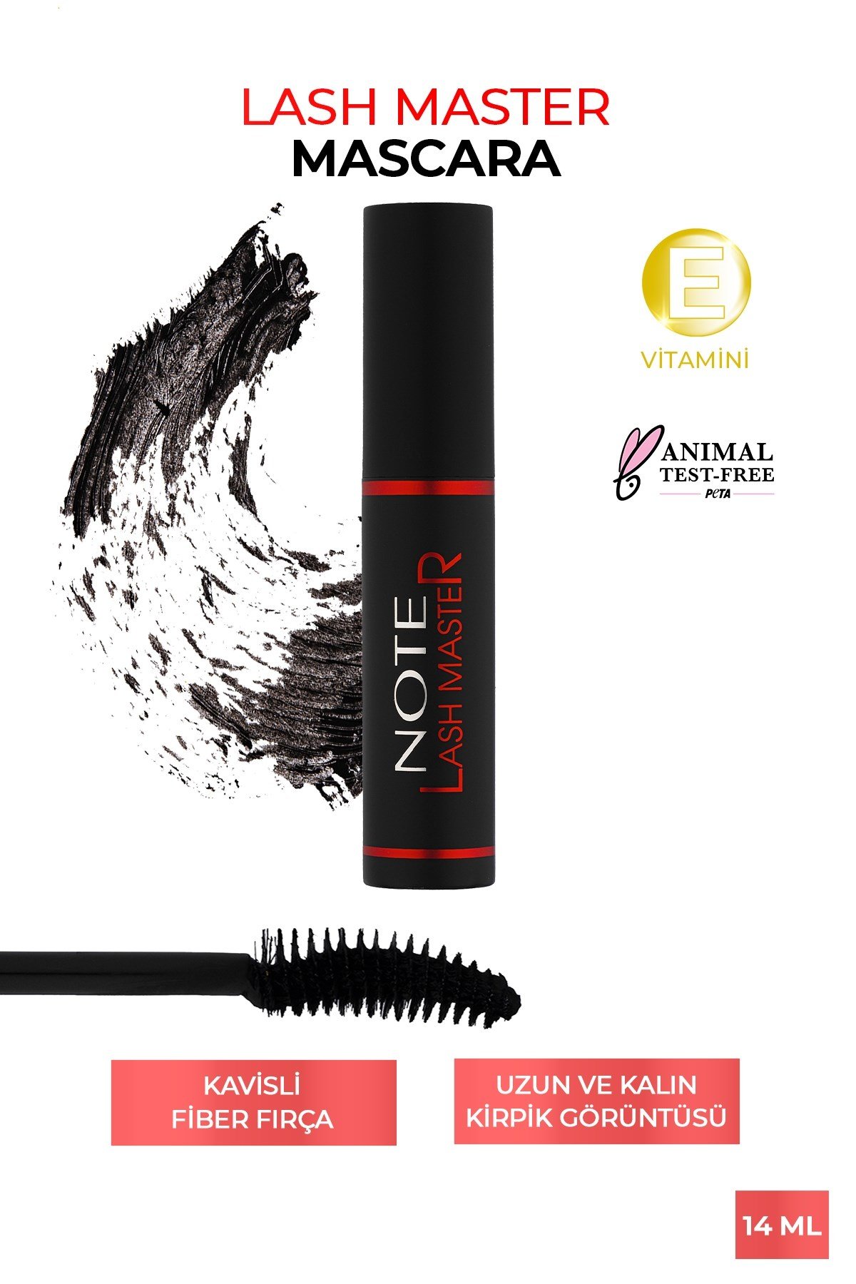 Note Lash Master Maskara Dolgunluk Etkili-007.1455