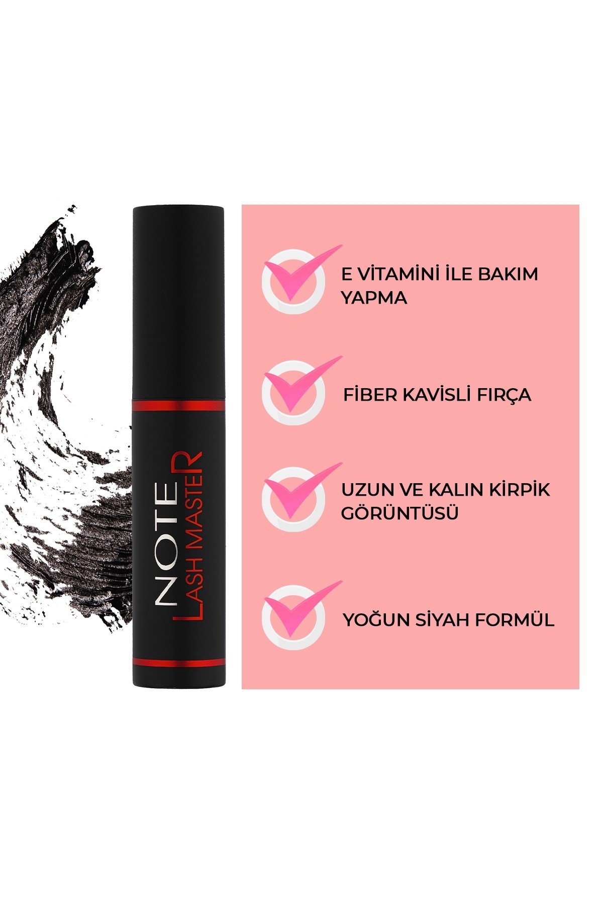 Note Lash Master Maskara Dolgunluk Etkili-007.1455