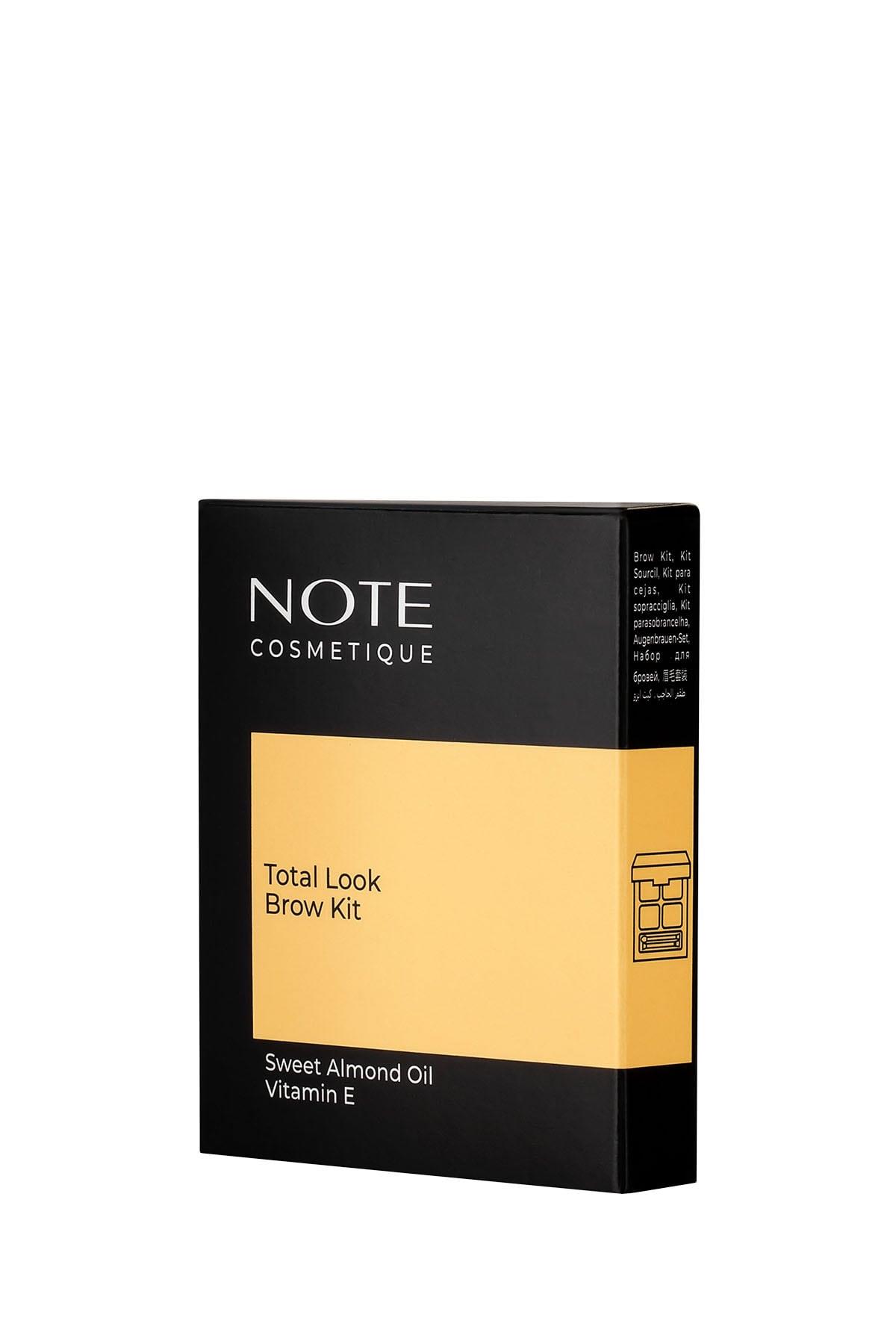 Note Total Look Brow Kit Kaş Şekillendirme Kiti 03 Brunettes-007.1563