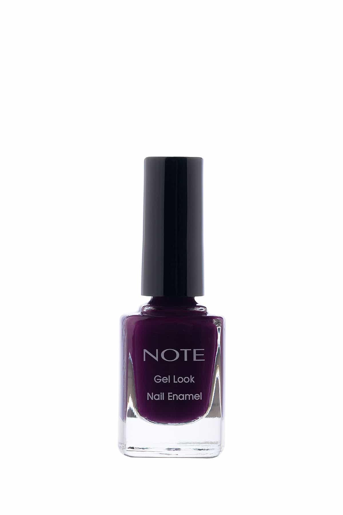 Note Gel Look Oje 19 Deep Plum - Mor-007.1582