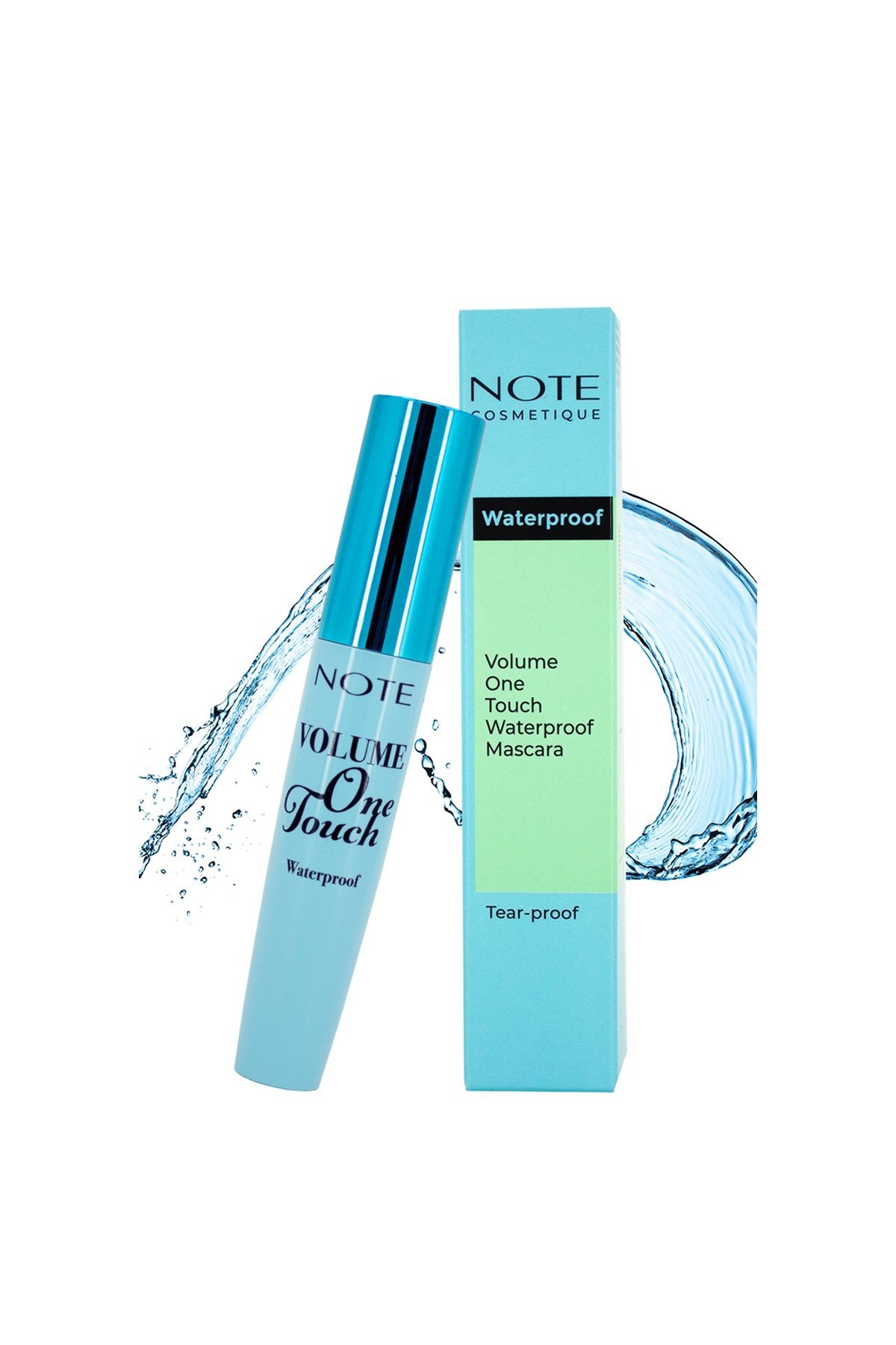 Note One Touch Maskara Suya Dayanıklı - Water Proof-007.1763