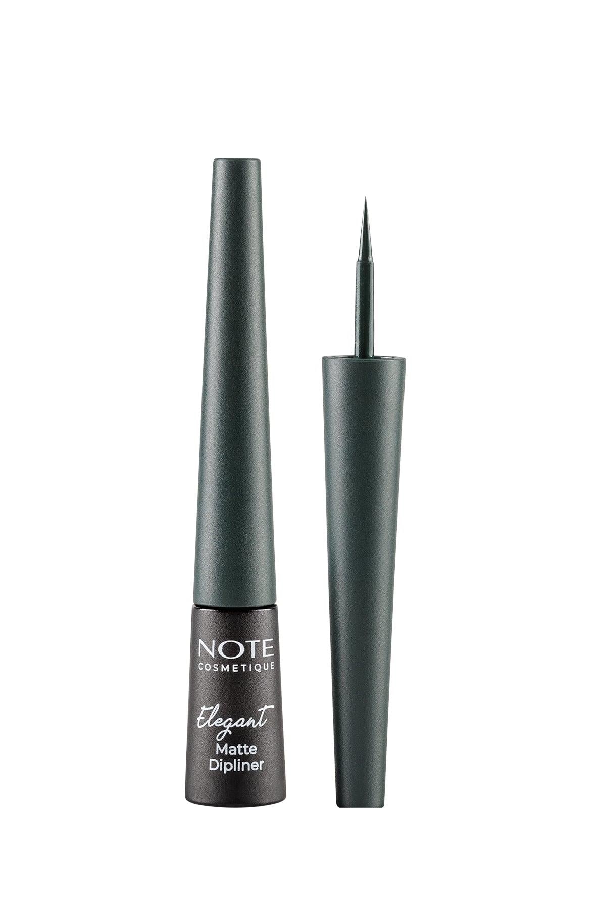 Note Elegant Matte Dipliner Waterproof Yeşil - 04 Ocean Green-30110008