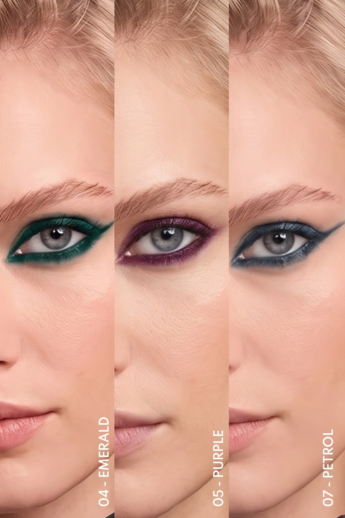Note Eyeshadow Pencil 07 Petrol Jumbo Kalem Far - Mavi-30110120