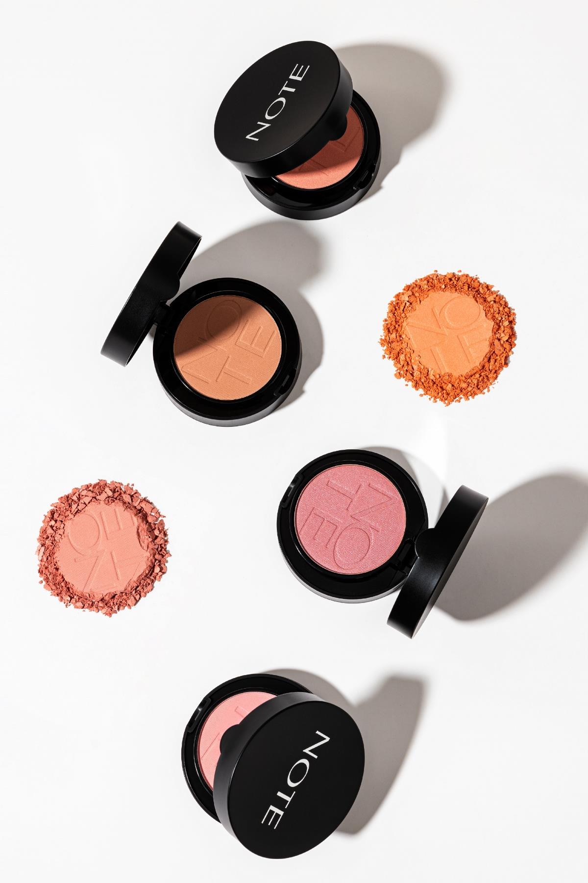 Note Luminous Silk Compact Blusher 01 Pinky Beach Toz Allık-30110195