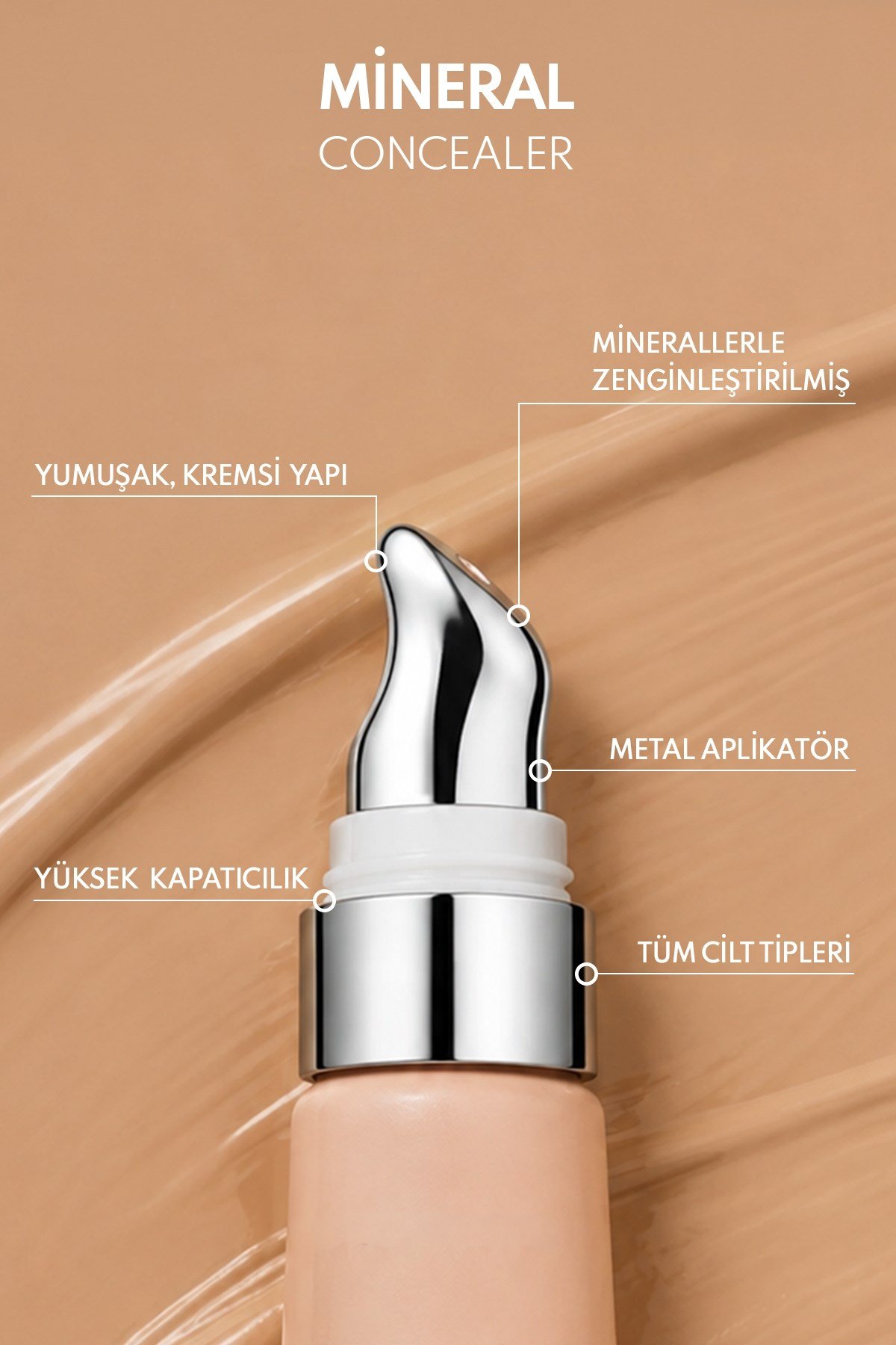 Note Mineral Concealer 202 SPF 15 Göz Altı Kapatıcısı-30110250
