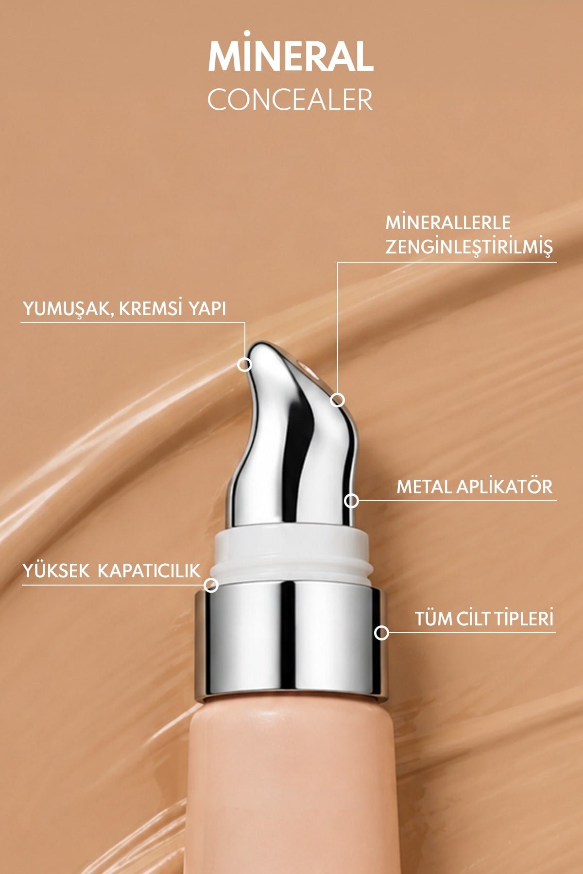 Note Mineral Concealer 203 SPF 15 Göz Altı Kapatıcısı-30110251