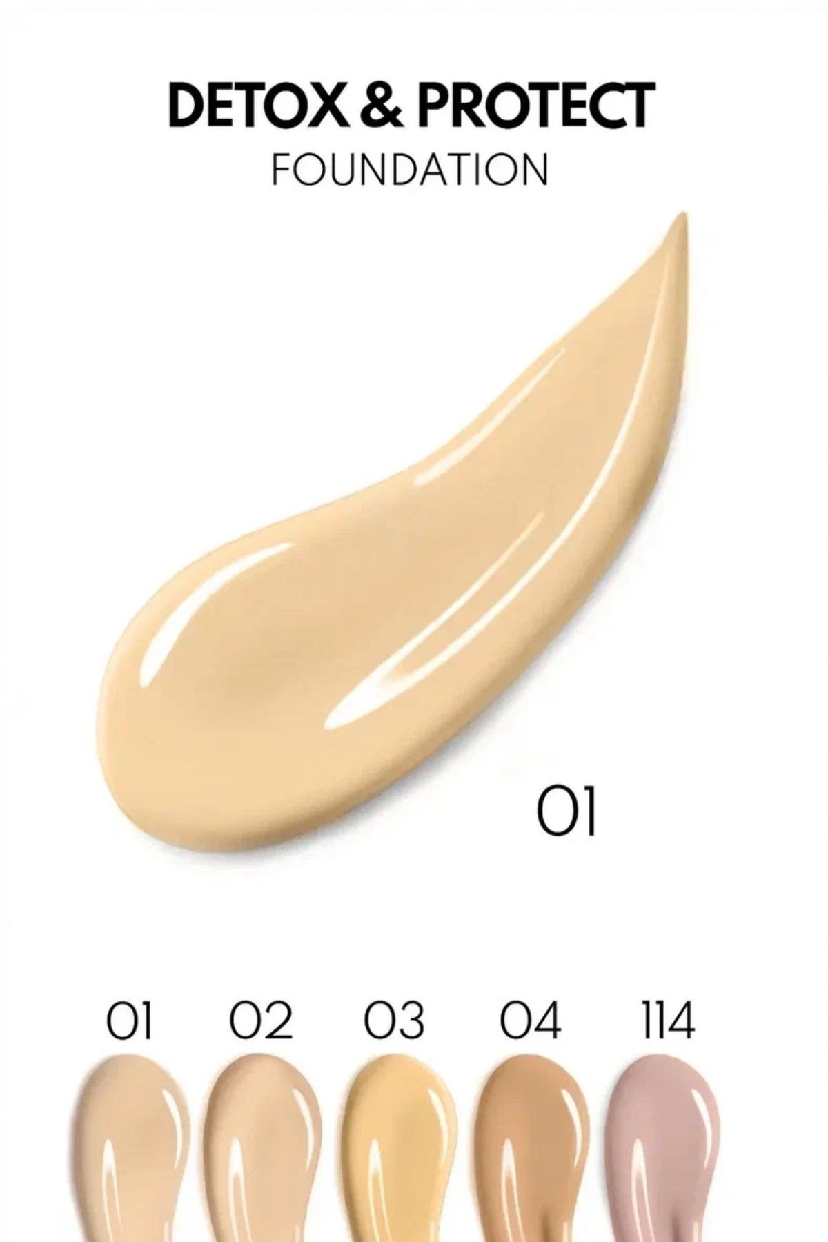 Note Detox & Protect 01 Beige Canlandırıcı Etkili SPF 15 Kapatıcı Fondöten-30110279