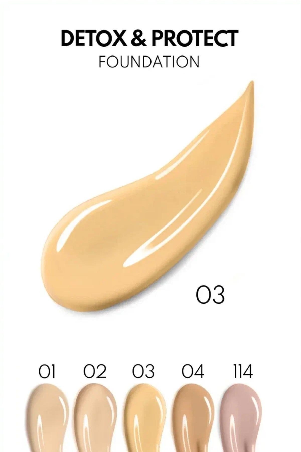 Note Detox & Protect 03 Medium Beige Canlandırıcı Etkili SPF 15 Kapatıcı Fondöten-30110283