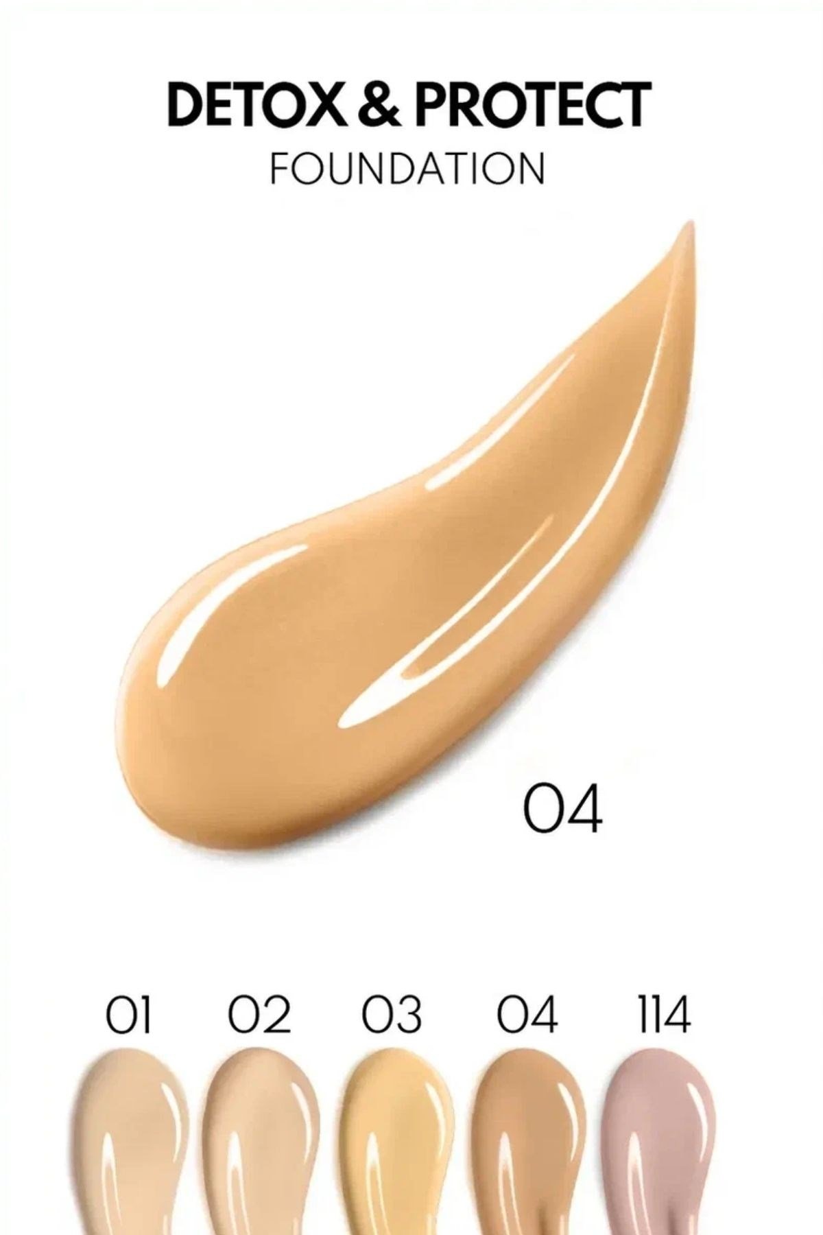 Note Detox & Protect 04 Sand Canlandırıcı Etkili SPF 15 Kapatıcı Fondöten-30110285