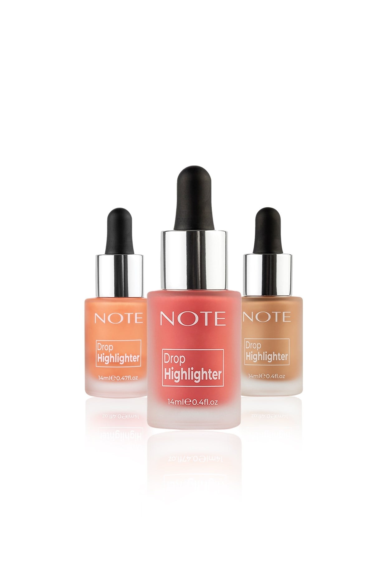 Note Drop Highlighter 01 Pearl Rose Işıltılı Likit Aydınlatıcı-30110564
