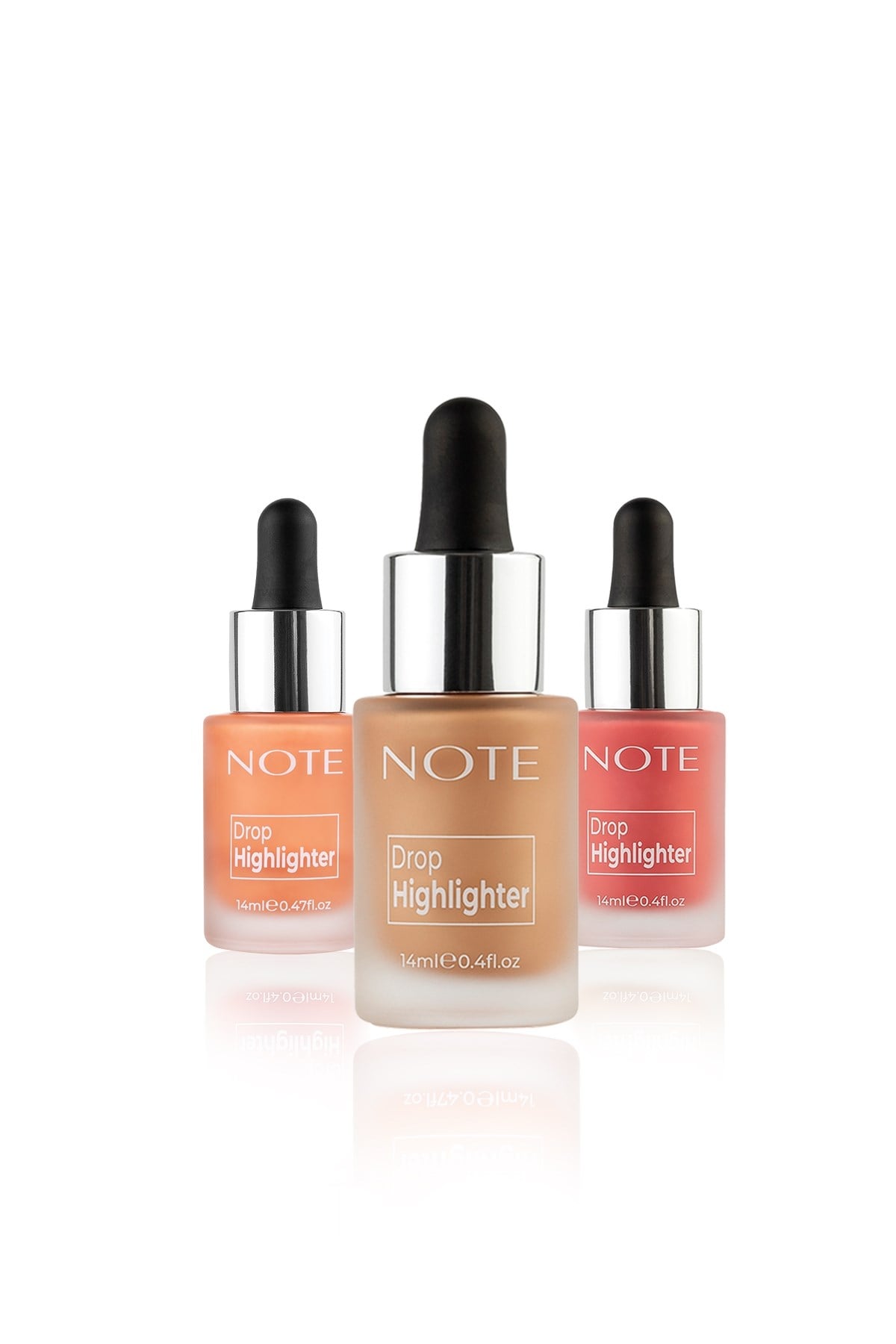 Note Drop Highlighter 02 Charming Desert Işıltılı Likit Aydınlatıcı-30110565