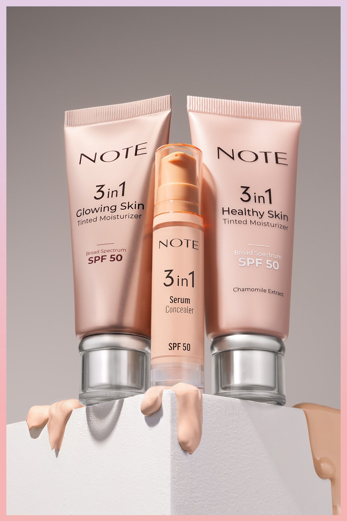 Note 3 in 1 Healthy Skin Tinted Moisturizer 50 SPF Renk Ton Eşitleyici Aydınlatıcı Krem-30110609