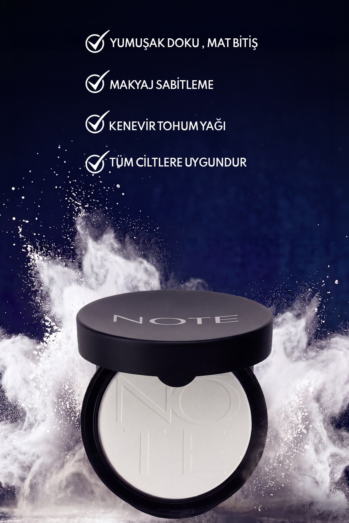 Note Translucent Setting Powder Makyaj Sabitleyici Transparan Pudra-30110691