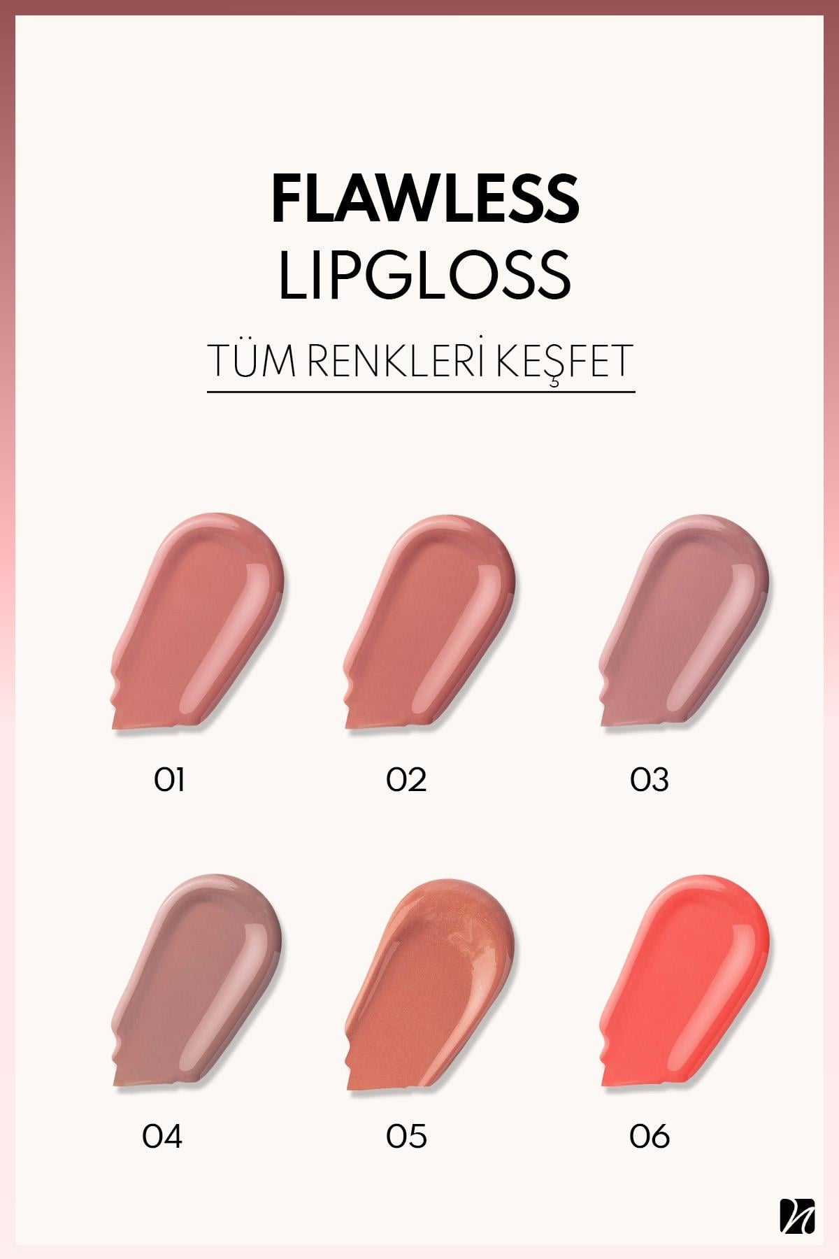 Note Flawless Lipgloss 03 Dried Rose Nemlendirici Etkili Parlak Ruj - Pembe-30110706