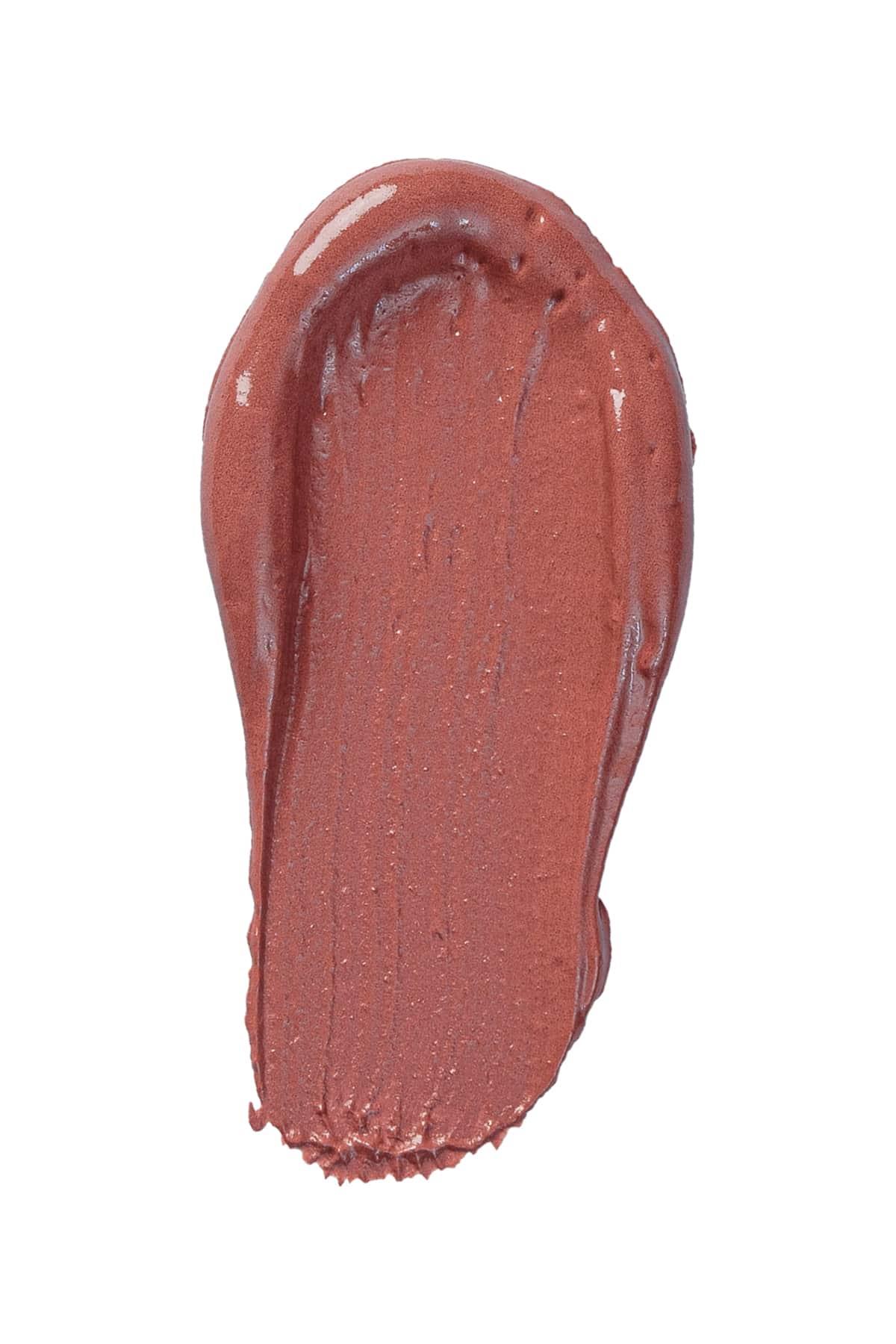 Note Mattemoist Lipgloss 413 Coral Touch Yarı Mat Saten Bitişli Likit Ruj - Kahverengi-30110794