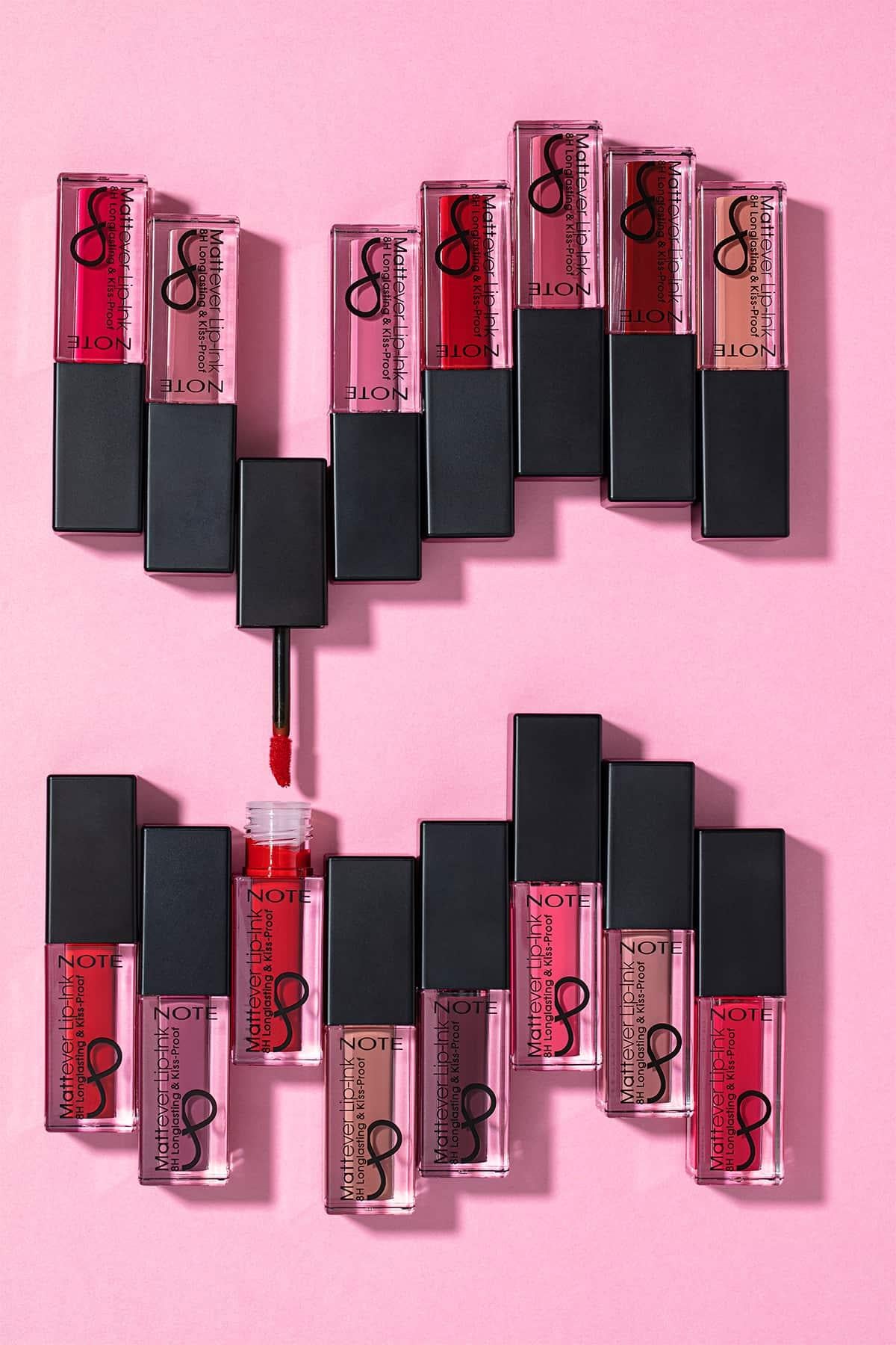 Note Mattever Lip-Ink 17 Dark Envie Mat ve Kalıcı Likit Ruj - Koyu Mor-30110820