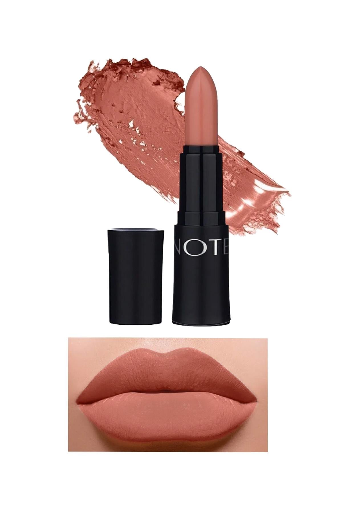Note Mattemoist Lipstick 309 Note Soft Mat Bitişli Ruj - Nude-30110943