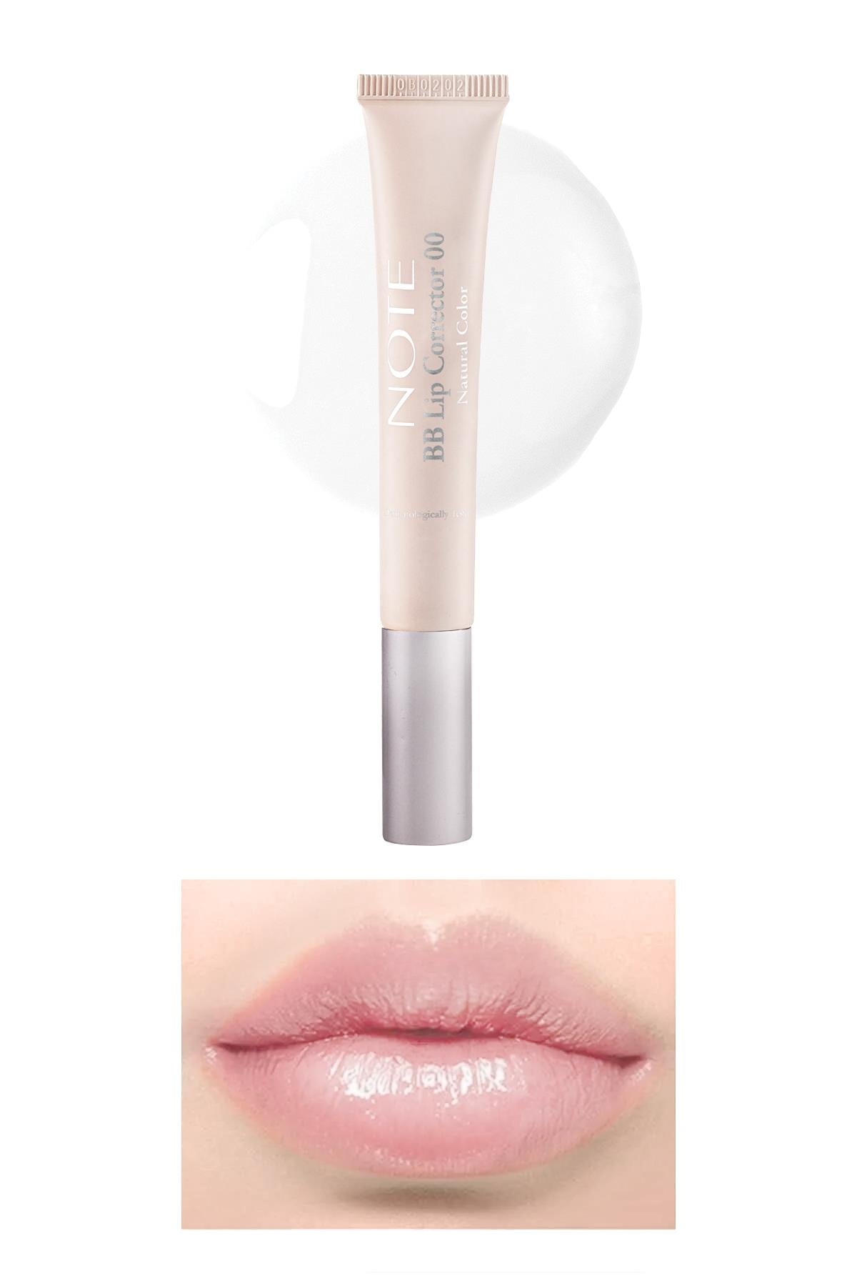 Note BB Lip Corrector 00 Renk Eşitleyici Dudak Parlatıcısı - Şeffaf-30111312