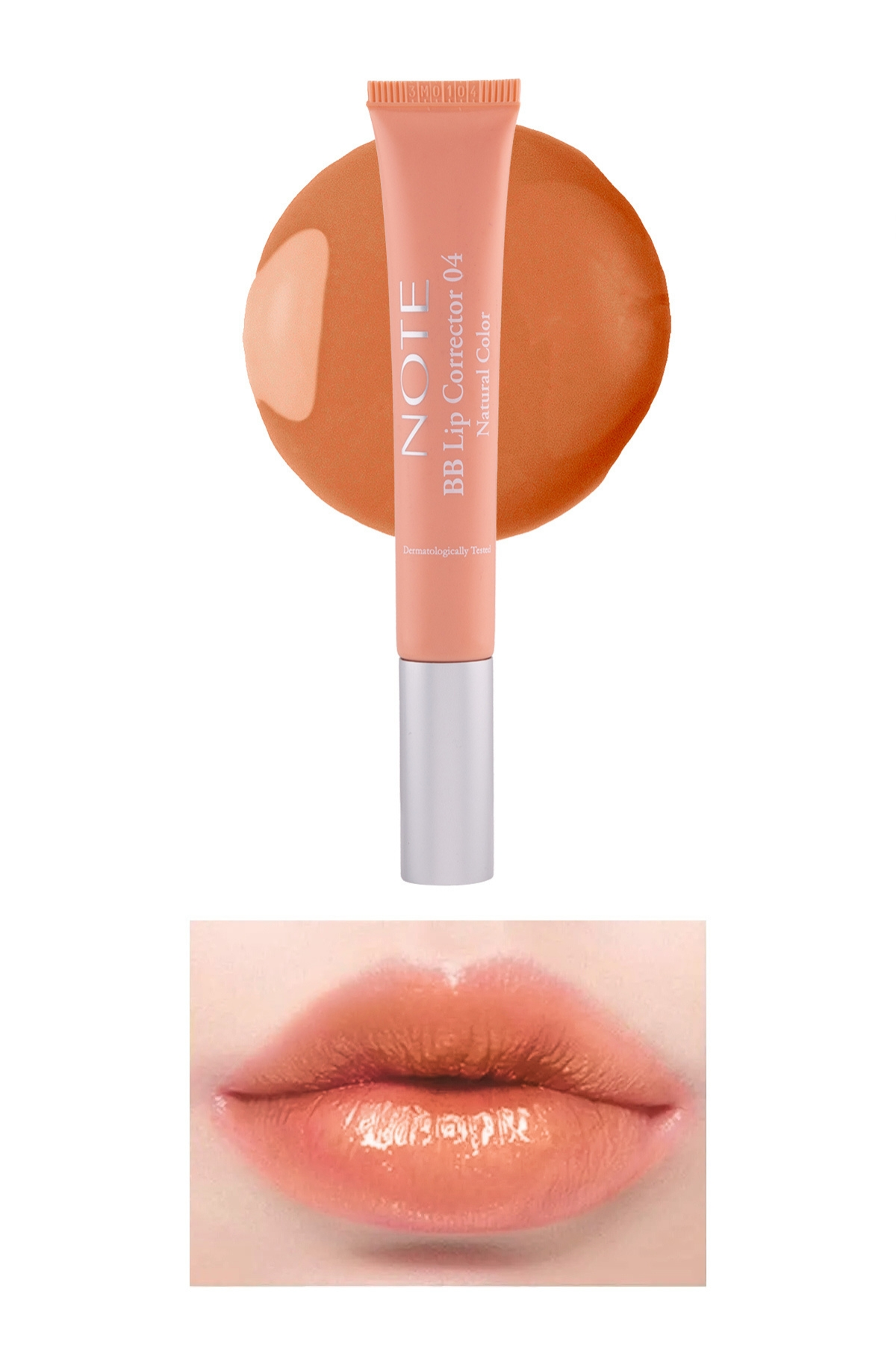 Note BB Lip Corrector 04 Renk Eşitleyici Dudak Parlatıcısı - Turuncu-30111313