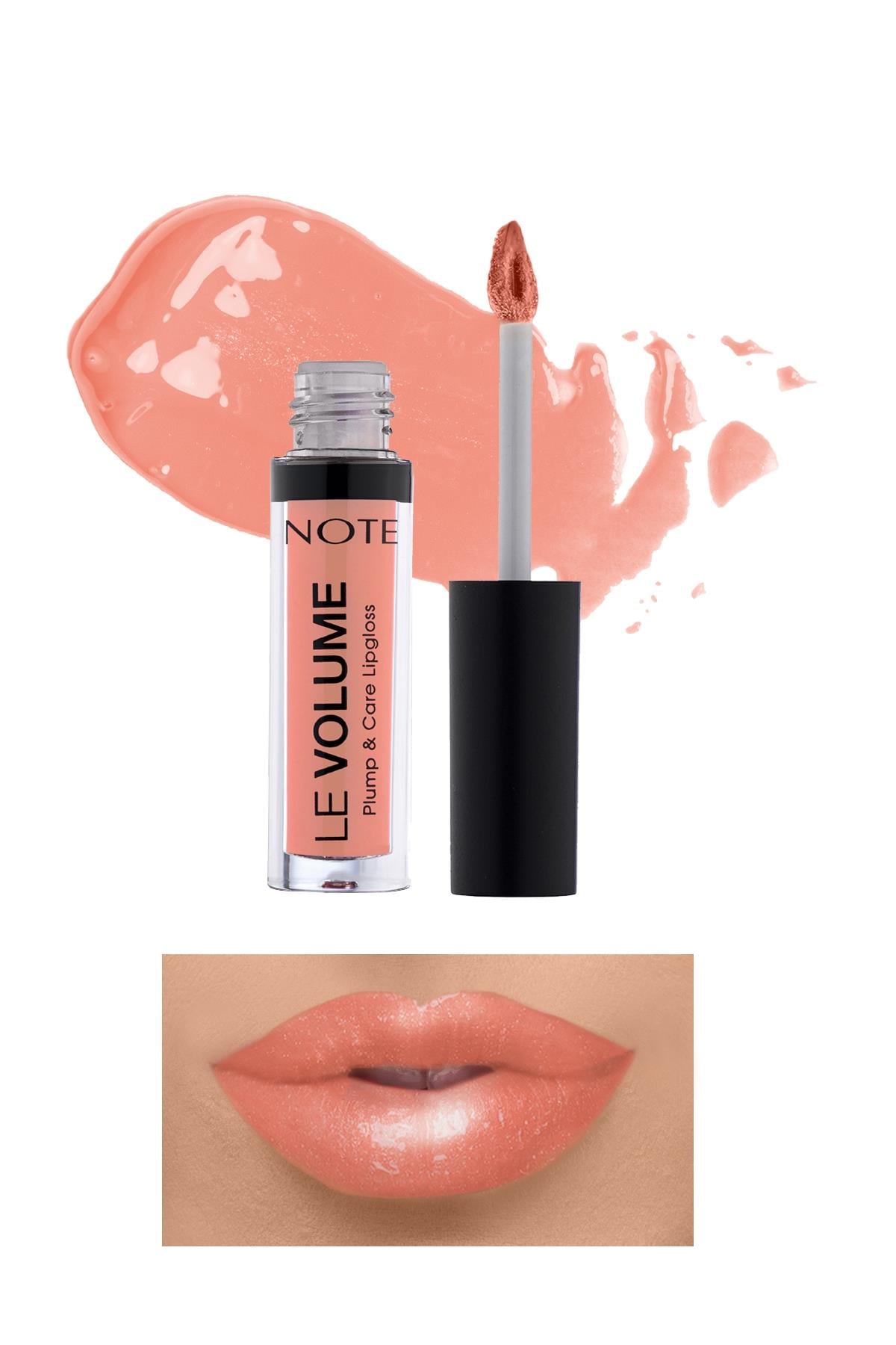 Note Le Volume Plump & Care Lipgloss 15 Peachy Drop Dudak Parlatıcısı - Nude-30111320