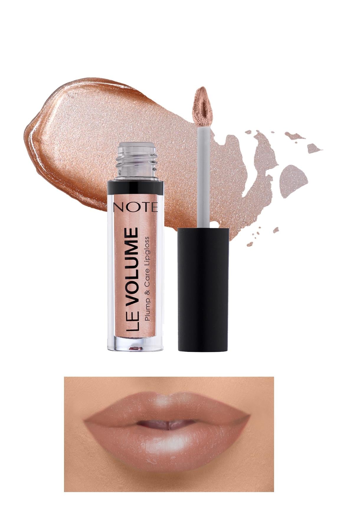 Note Le Volume Plump & Care Lipgloss 17 Magic Touch Dudak Parlatıcısı - Nude-30111322