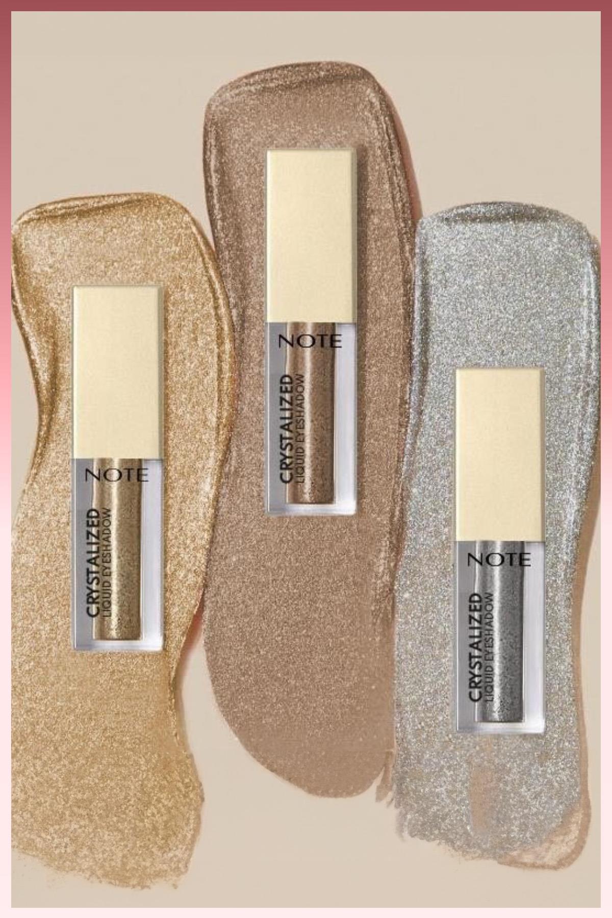 Note Crystalized Liquid Eyeshadow Likit Metalik Göz Farı - 04 Pink Bouquet-30111379
