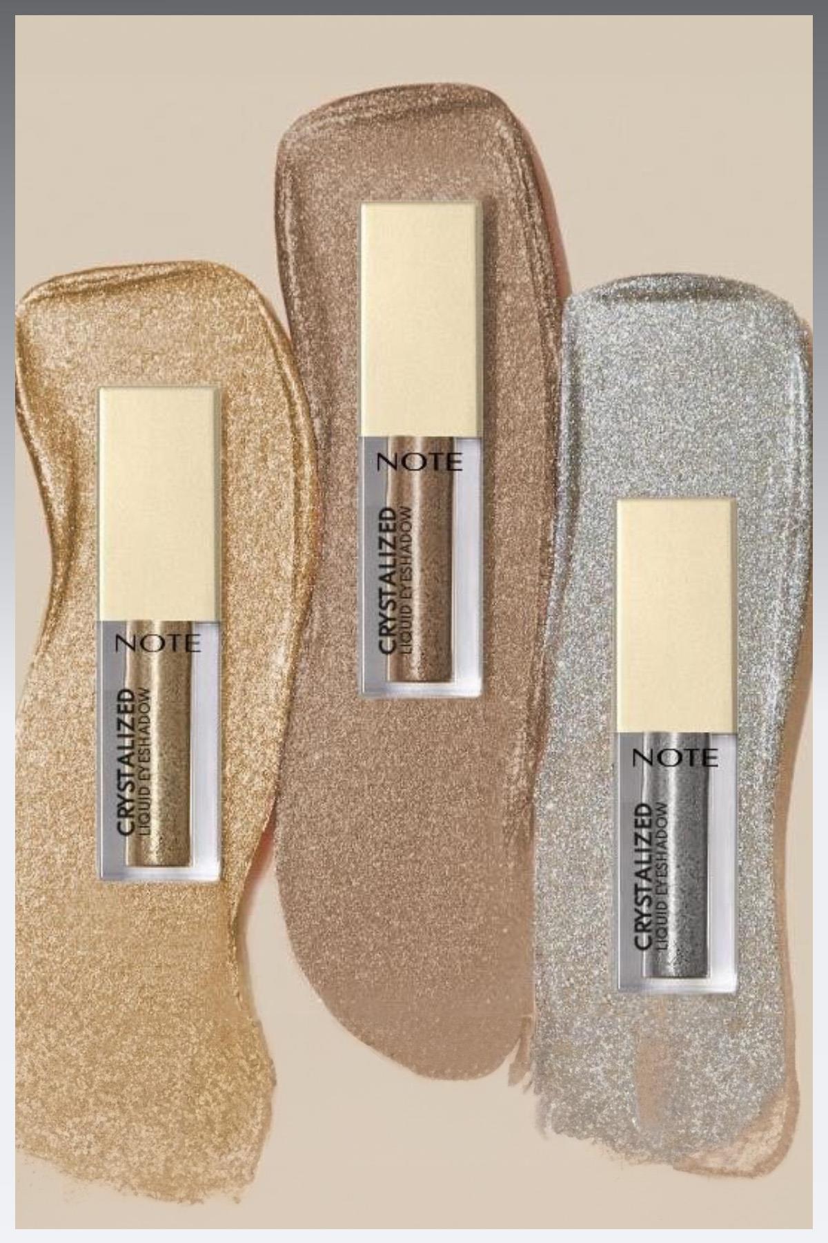 Note Crystalized Liquid Eyeshadow Likit Metalik Göz Farı - 06 Moonstone-30111381