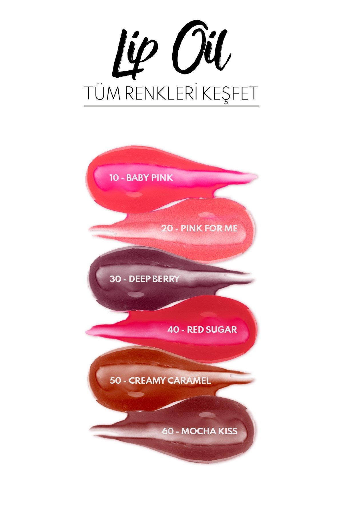 Note Lip Oil 40 Sugar Red Nemlendirici ve Parlatıcı Dudak Bakım Yağı - Kırmızı-30111423