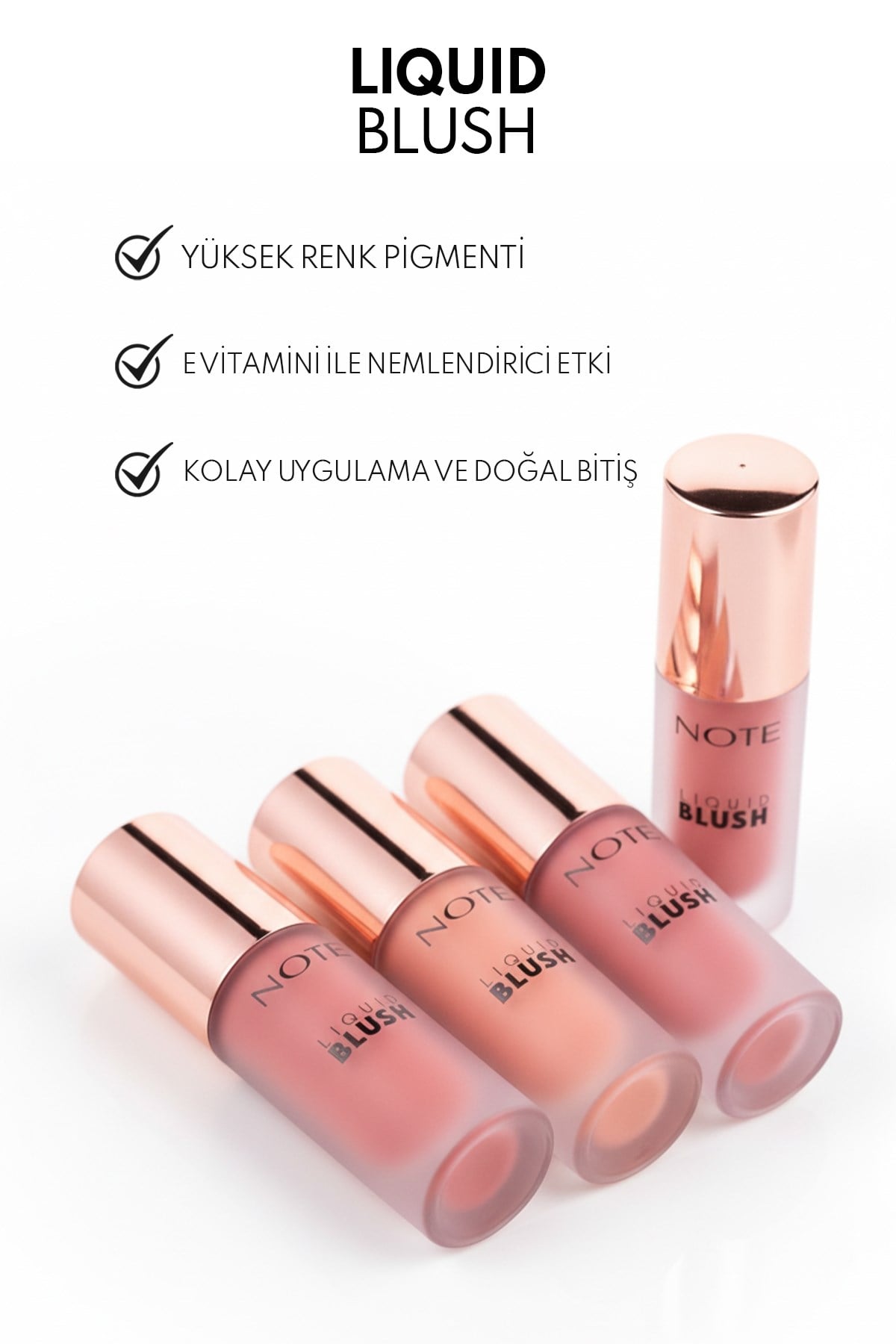 Liquid Blush 40 Rose Nemlendirici Etkili Likit Allık-30111477