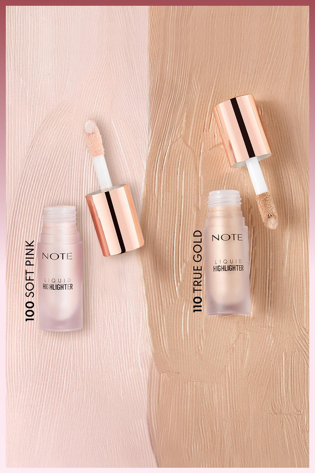 Note Liquid Highlighter 100 Soft Pink Nemlendirici Etkili Likit Aydınlatıcı-30111478