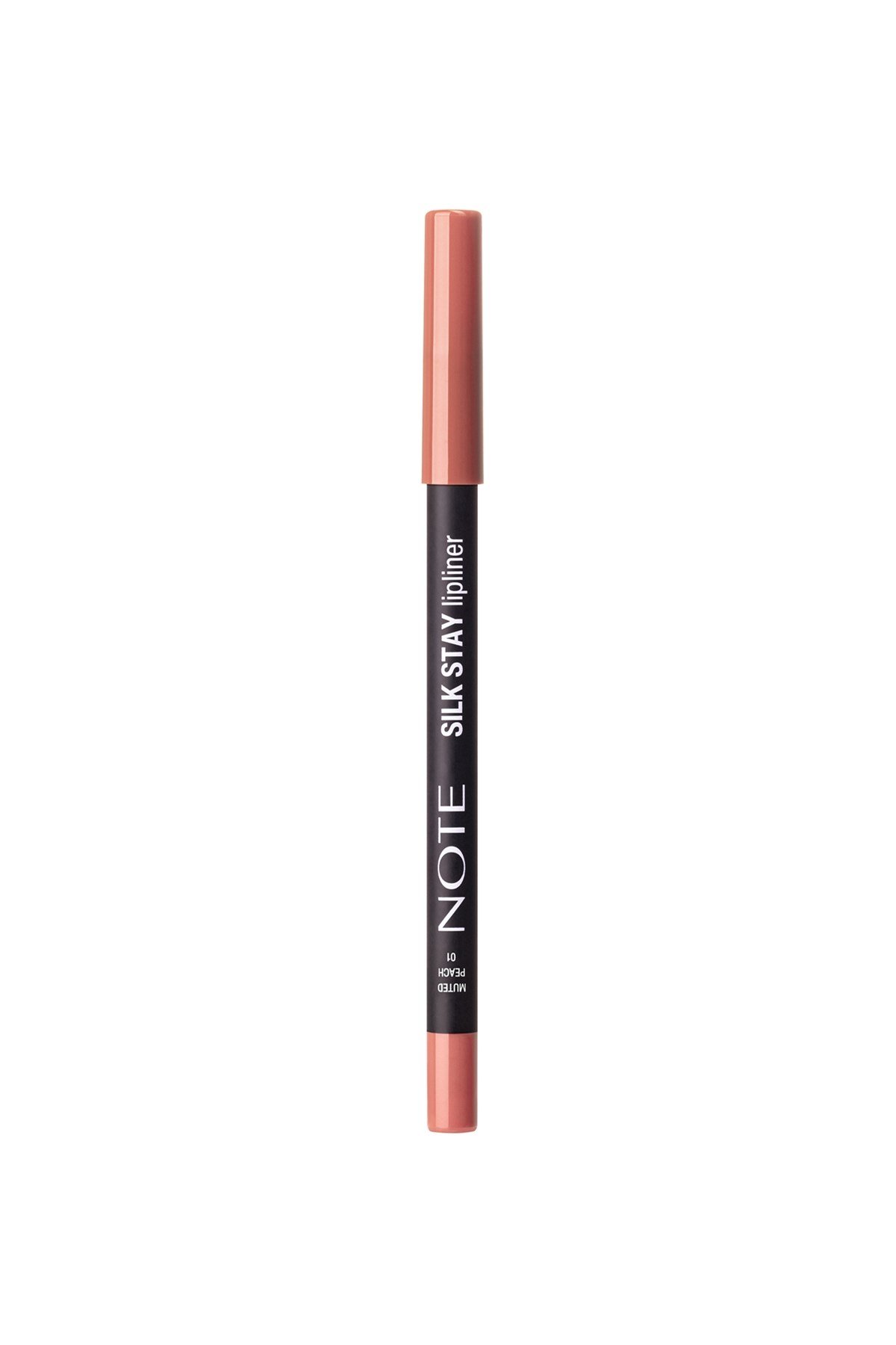 Note Silk Stay Lipliner 01 Muted Peach Suya Dayanıklı İpeksi Dudak Kalemi - Nude-30111485