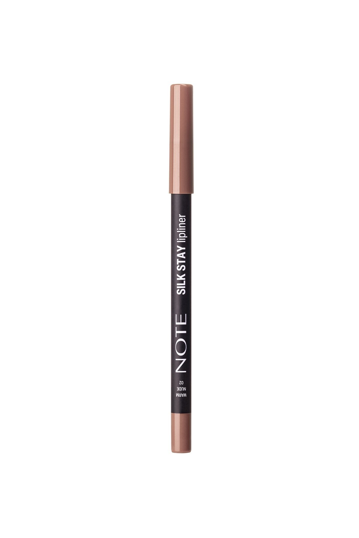 Note Silk Stay Lipliner 02 Warm Nude Suya Dayanıklı İpeksi Dudak Kalemi - Nude-30111486