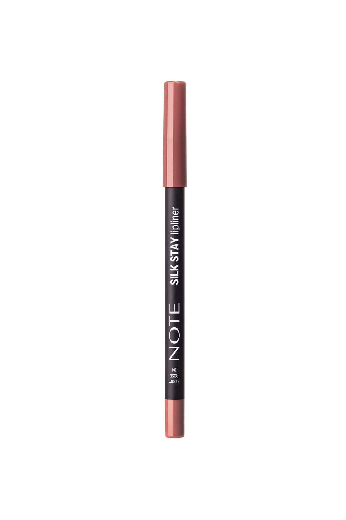 Note Silk Stay Lipliner 04 Berry Rose Suya Dayanıklı İpeksi Dudak Kalemi - Nude-30111488
