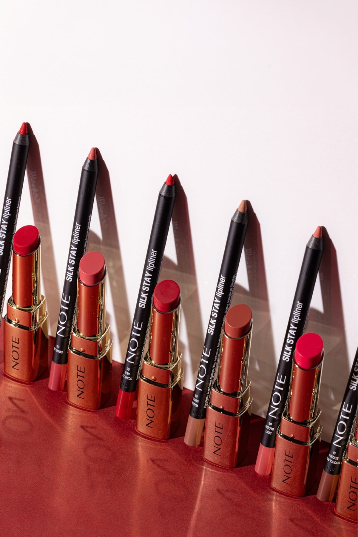 Note Silk Stay Lipliner 04 Berry Rose Suya Dayanıklı İpeksi Dudak Kalemi - Nude-30111488