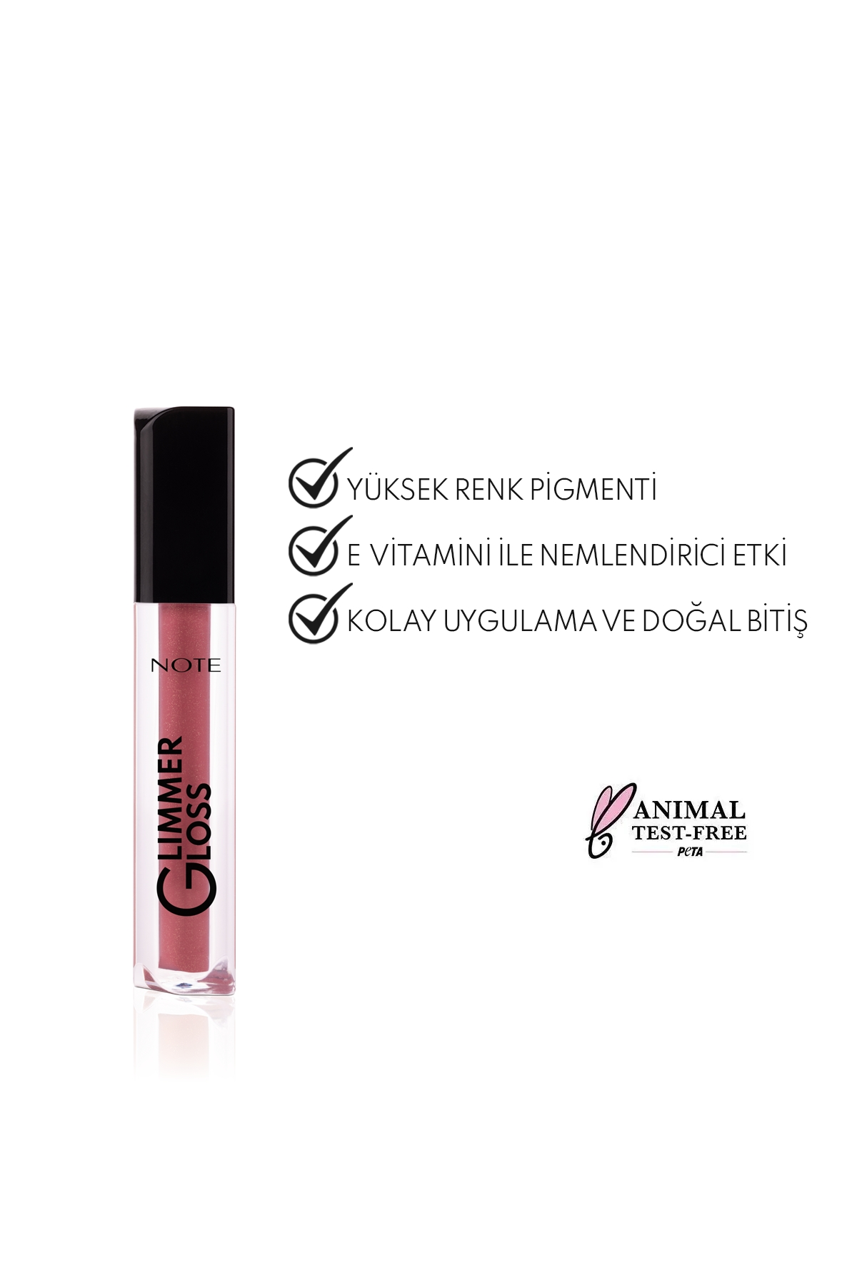 Glimmer Gloss 50 Rose Sorbet Işıltılı Nemlendirici Dudak Parlatıcısı-30111559