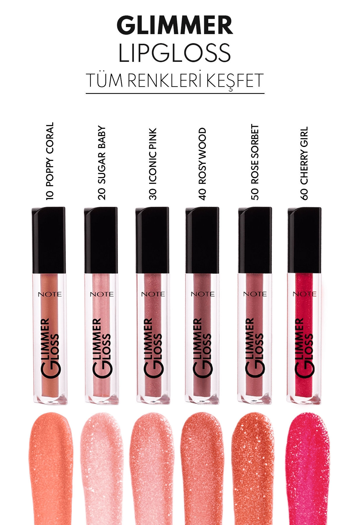 Glimmer Gloss 50 Rose Sorbet Işıltılı Nemlendirici Dudak Parlatıcısı-30111559