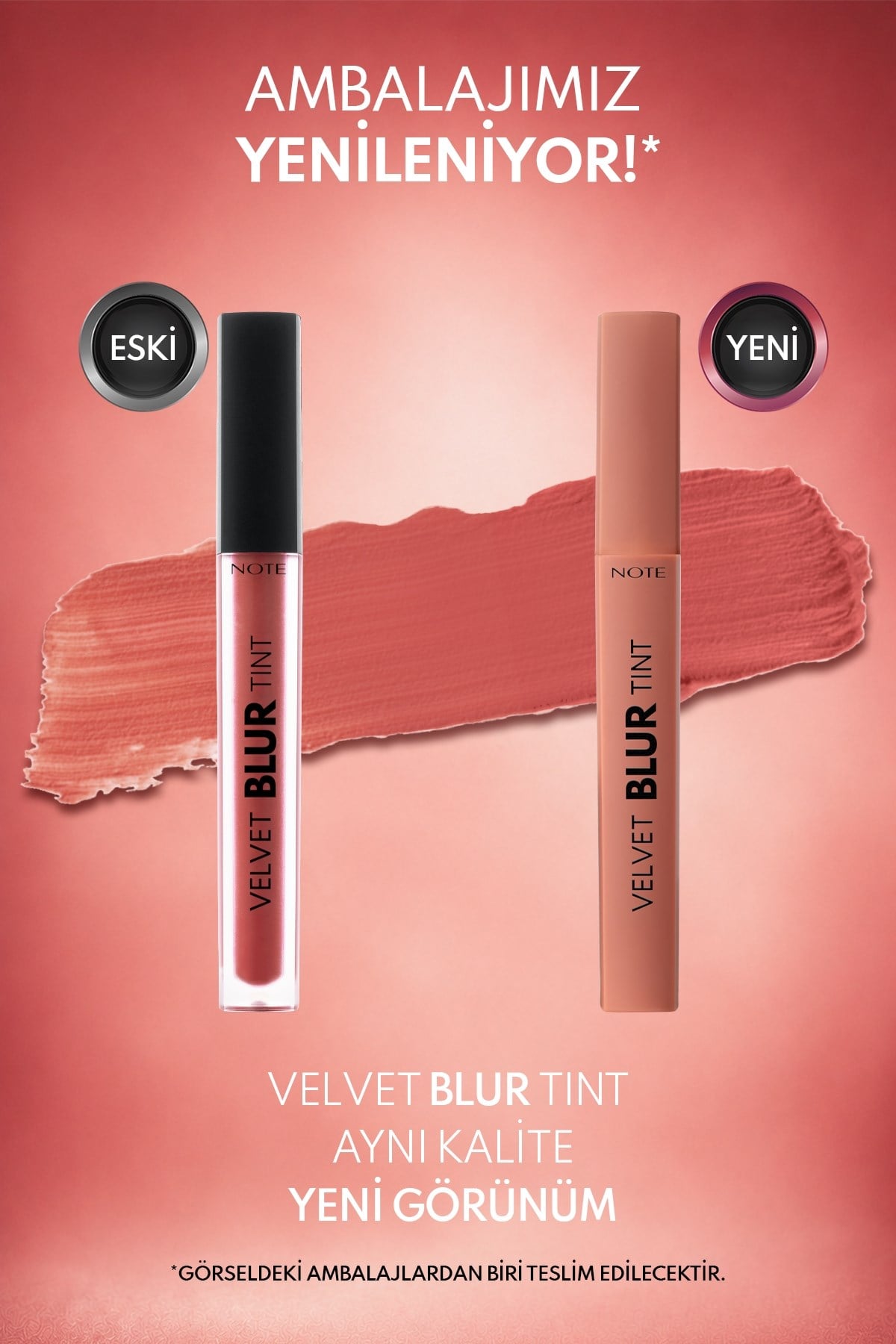 Velvet Blur Tint Kadife Bitişli Nemlendirici Mat Ruj - 01 Velvet Nude - Nude-30111562