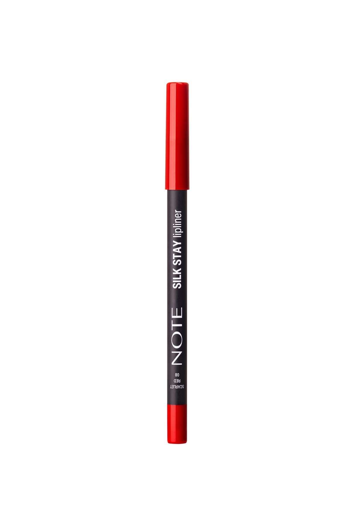 Note Silk Stay Lipliner 08 Scarlet Red Suya Dayanıklı İpeksi Dudak Kalemi - Kırmızı-30111569