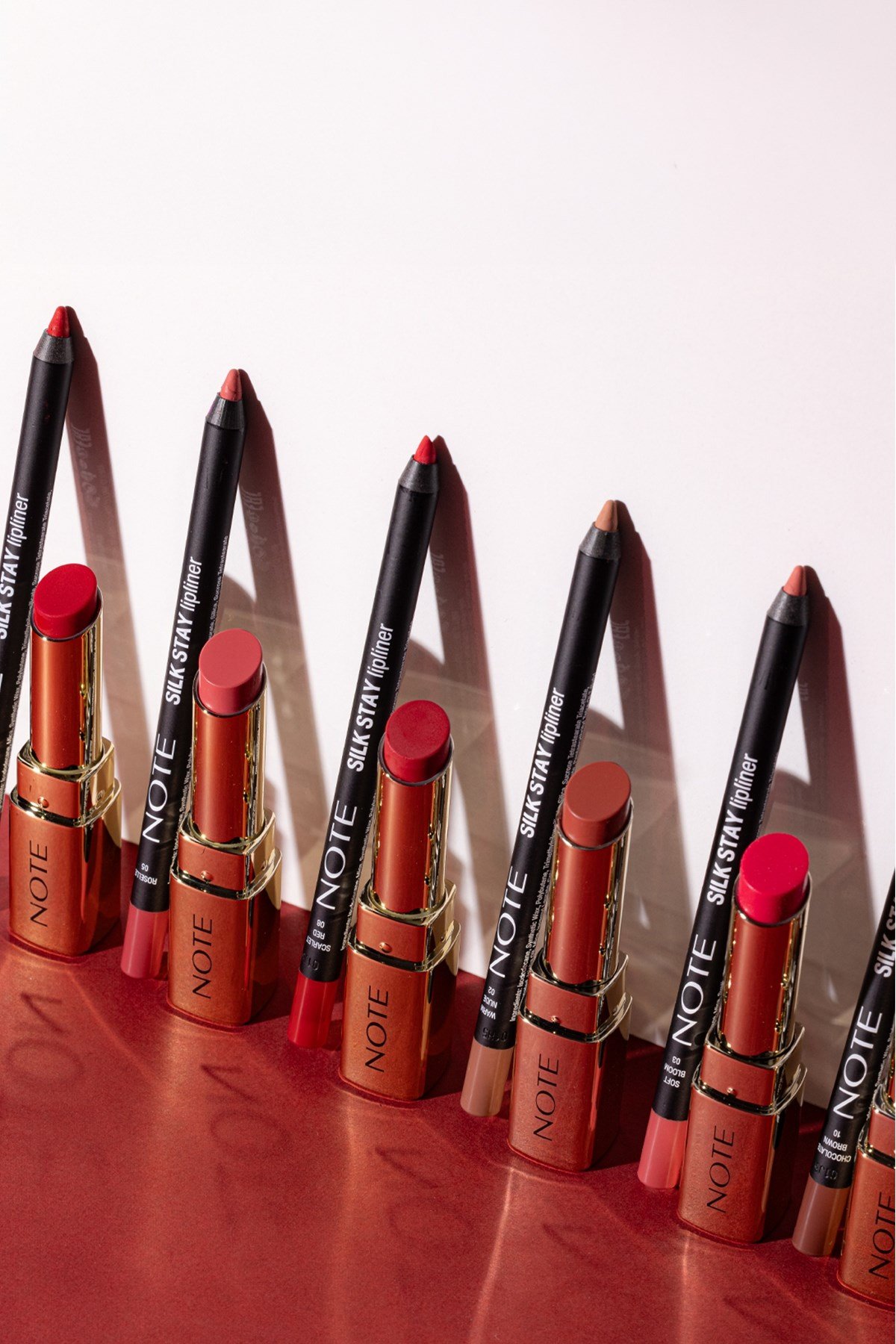 Note Silk Stay Lipliner 10 Chocalate Brown Suya Dayanıklı İpeksi Dudak Kalemi - Kahverengi-30111571