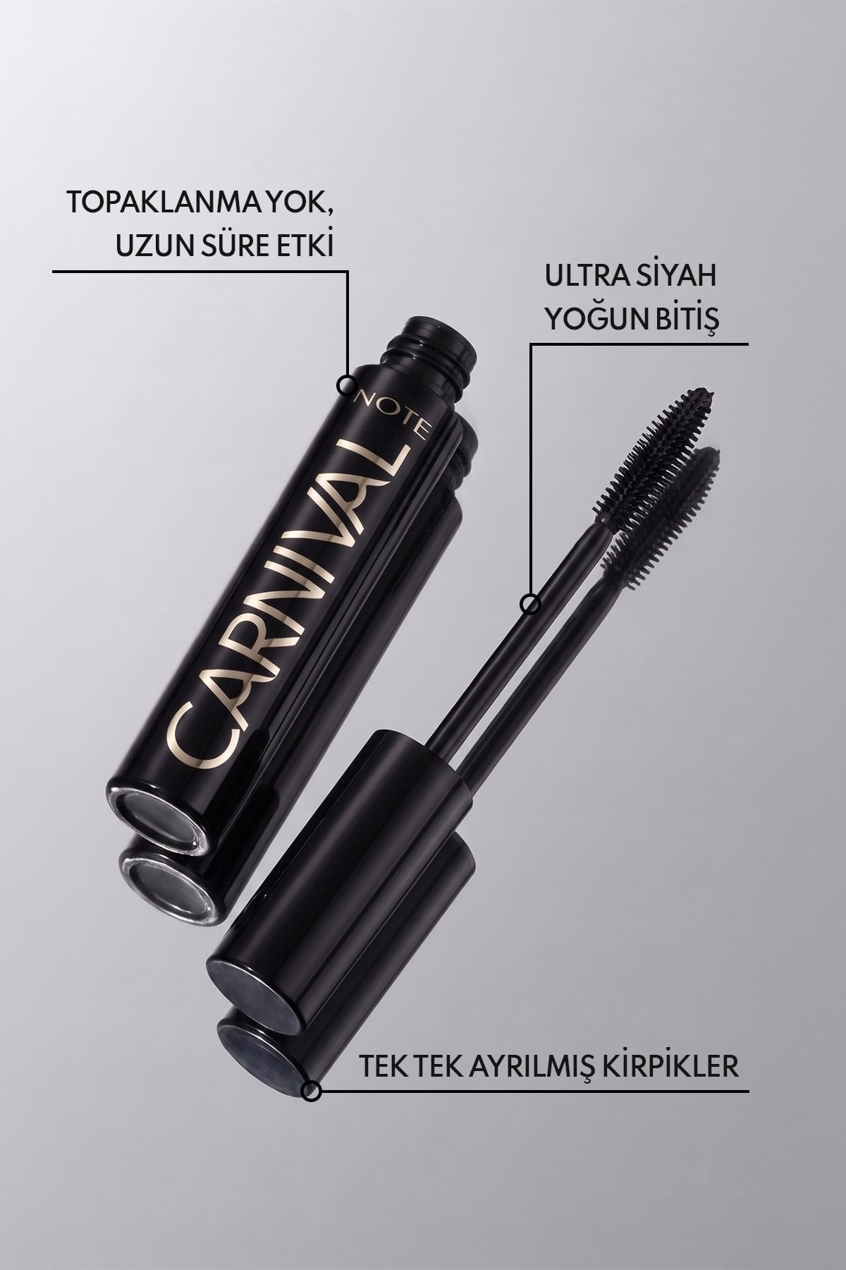 Note Carnival Yoğun Hacim ve Uzatma Etkili Maskara-30111588
