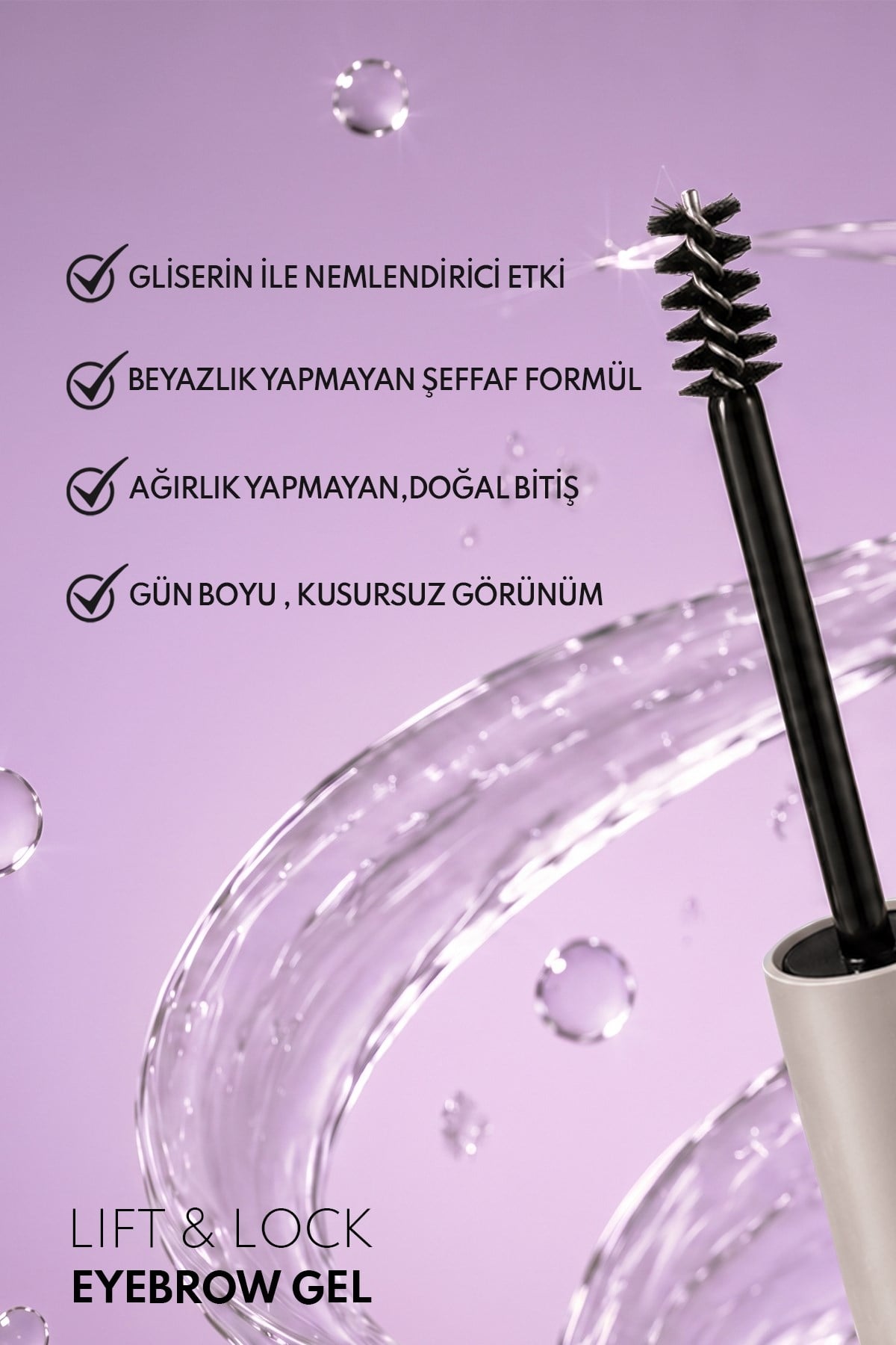 Lift & Lock Eyebrow Gel Şeffaf Kaş Sabitleyici Jel-30111606