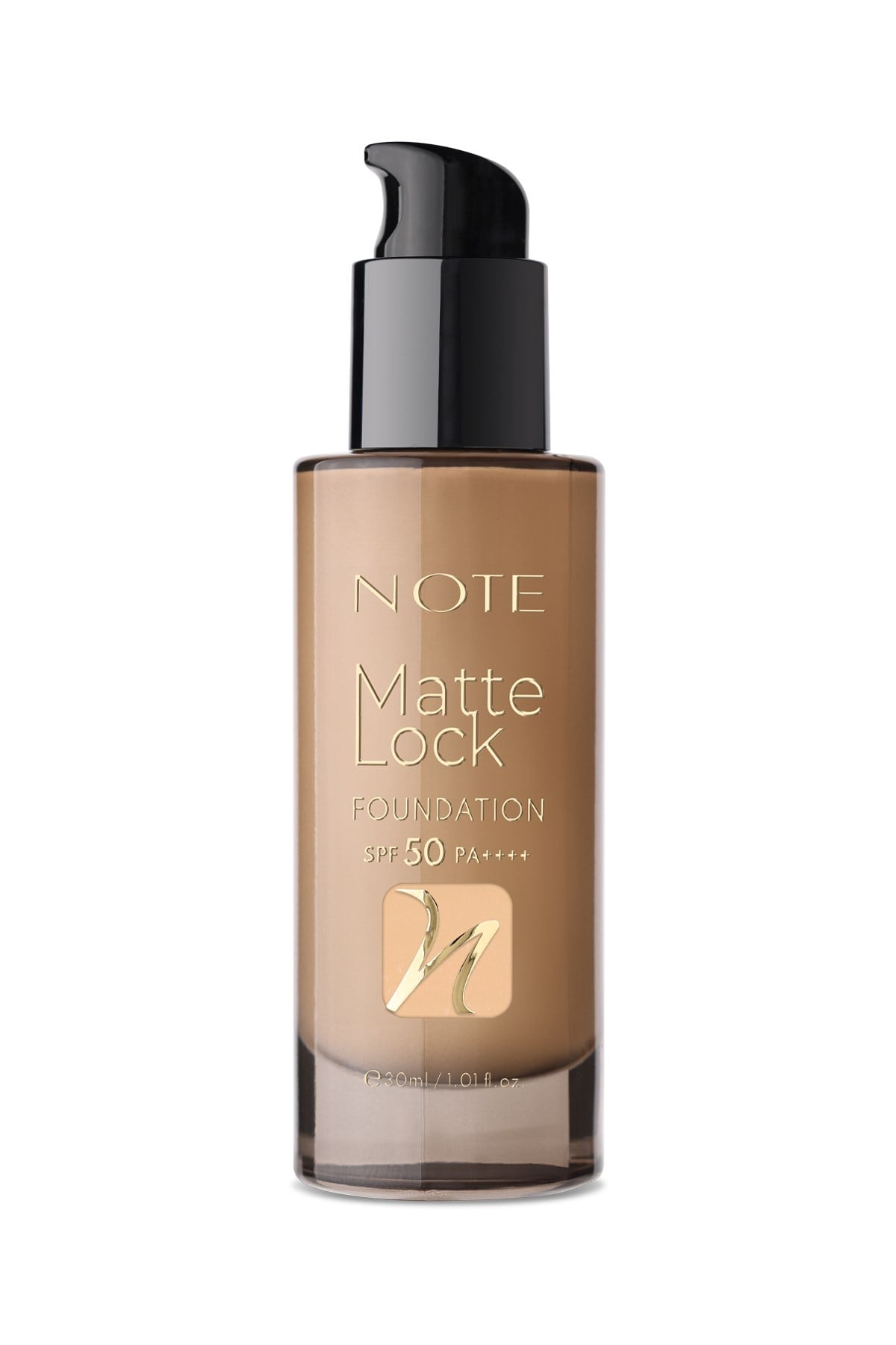 Note Matte Lock Foundation 120 Medium Beige SPF 50 Yoğun Kapatıcı Mat Bitişli Fondöten-30111617