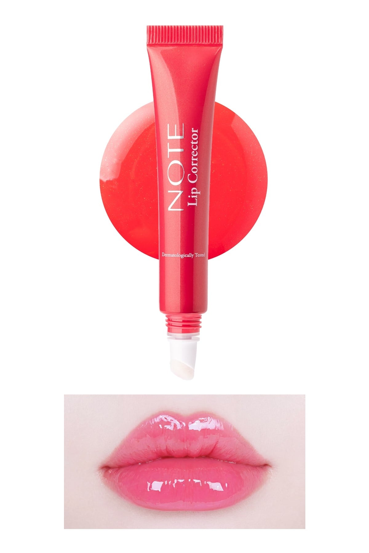 Note Lip Corrector 06 Pembe Renklendirici Ve Nemlendirici Dudak Parlatıcısı-30111658