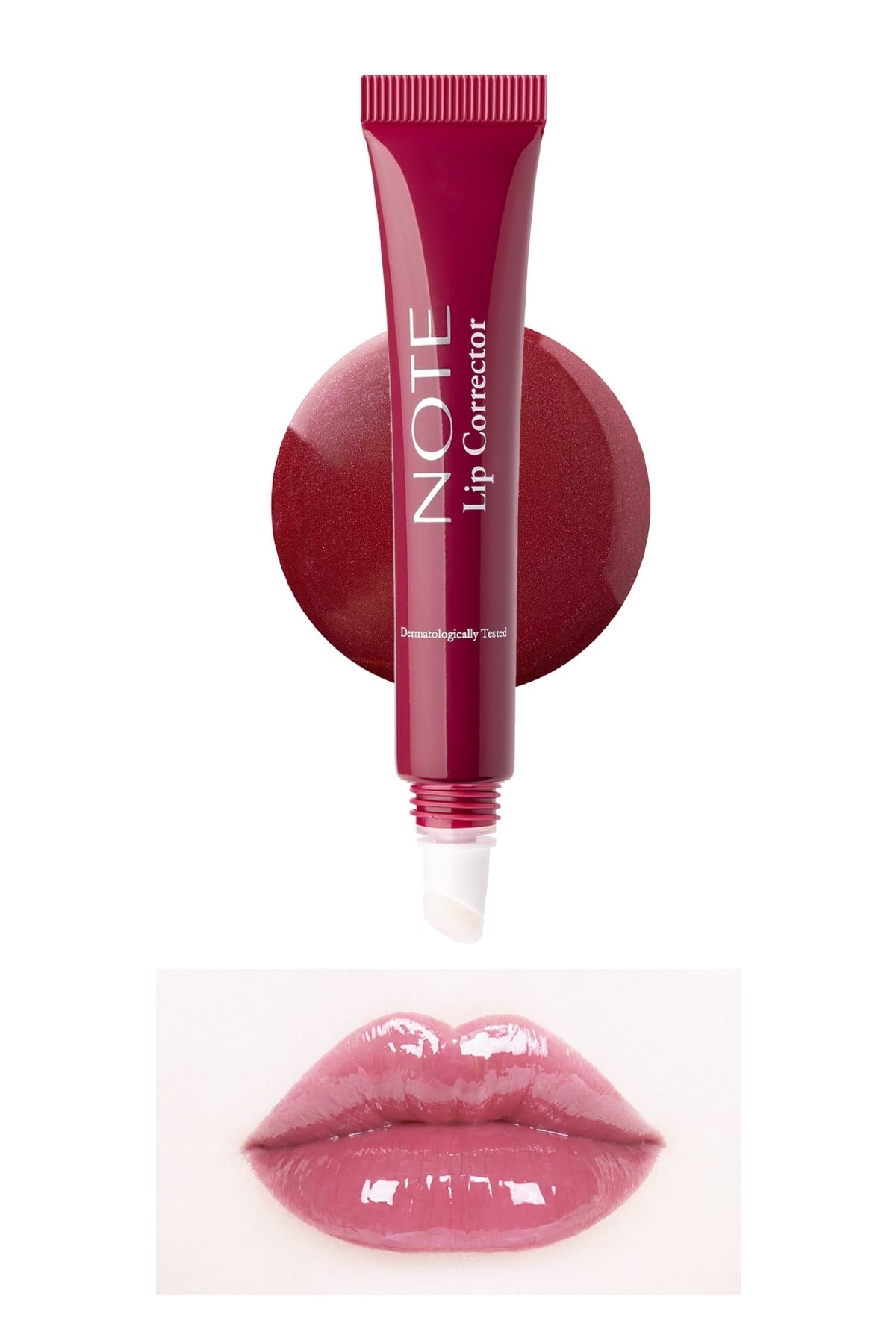 Note Lip Corrector 08 Mürdüm Renklendirici Ve Nemlendirici Dudak Parlatıcısı-30111660
