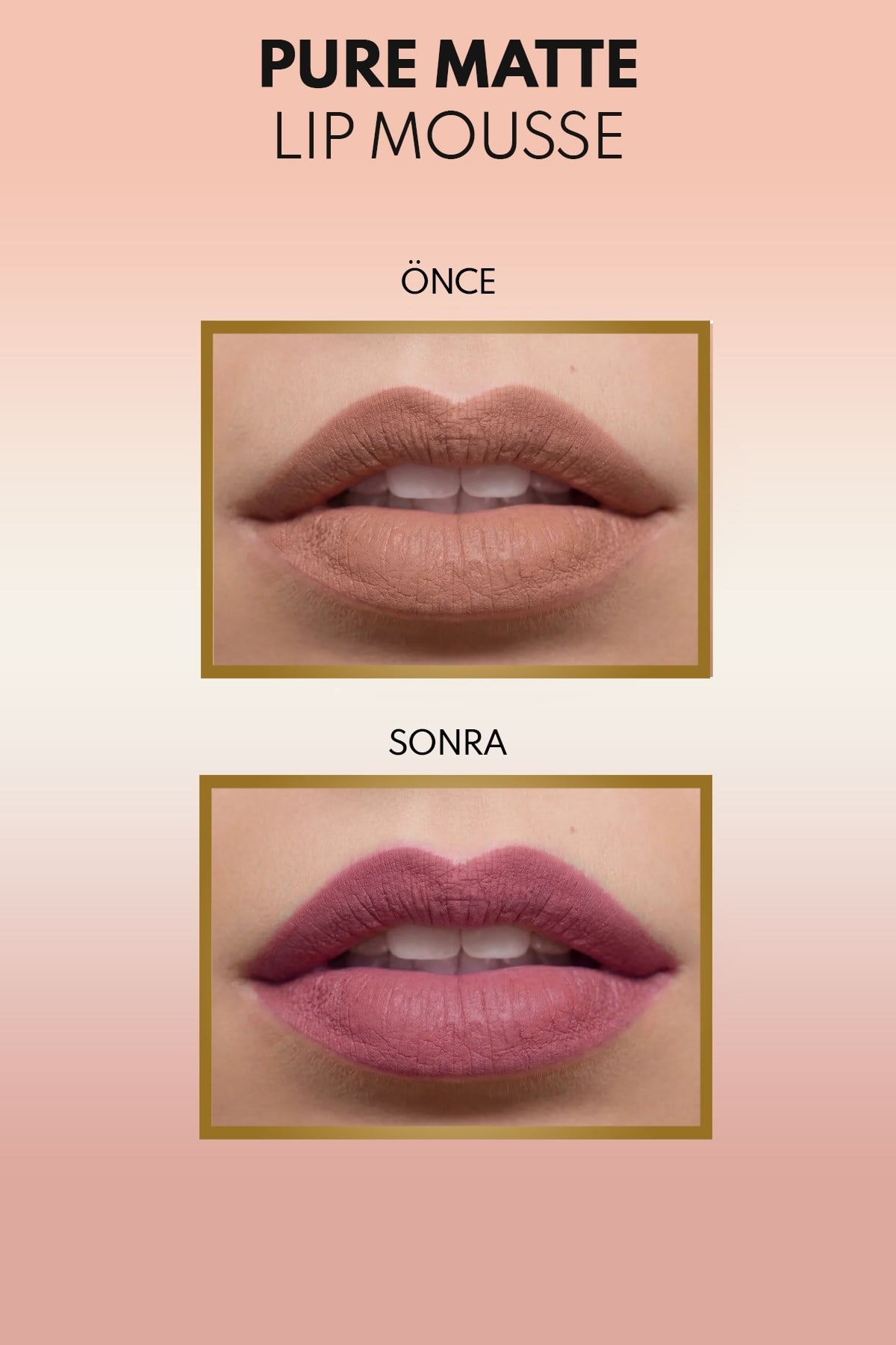Note Pure Matte Lip Mousse 20 Mystic Rose Kadifemsi Mat Likit Ruj - Pembe-30111662