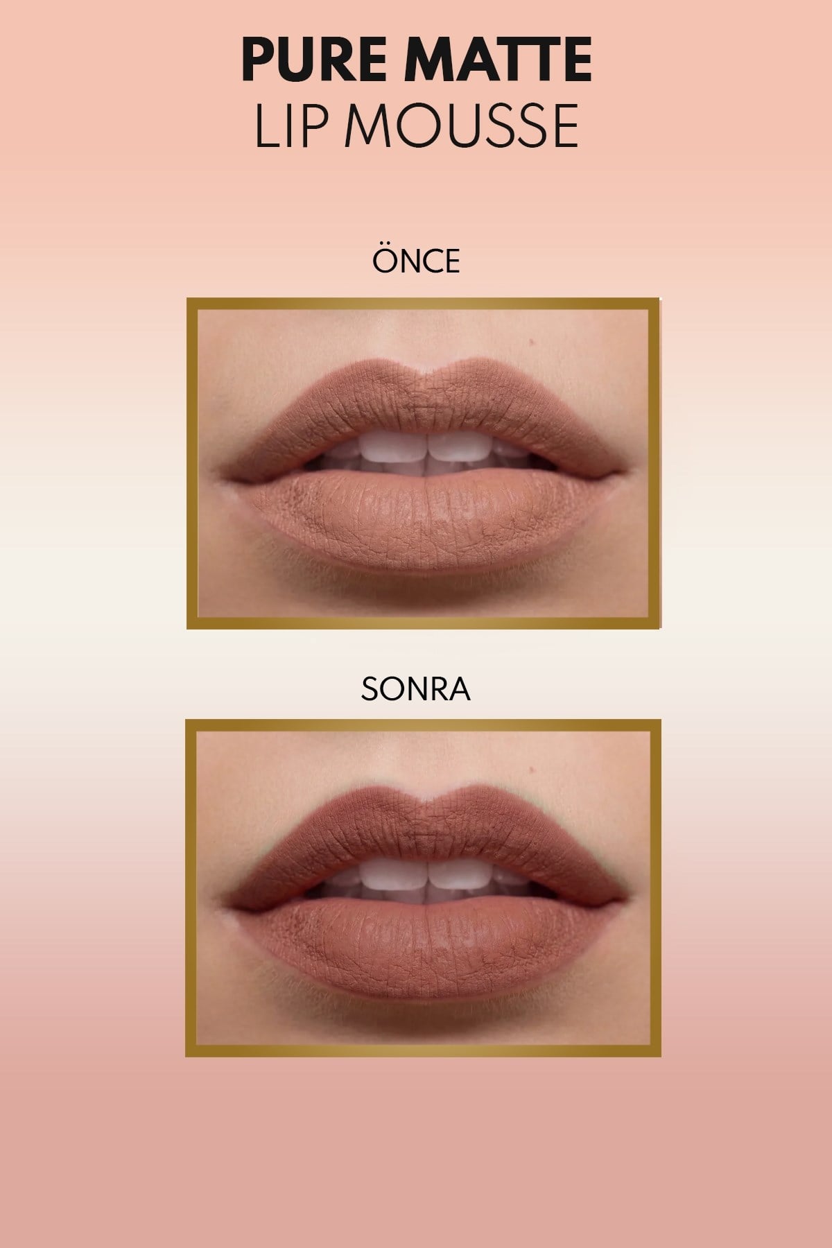 Note Pure Matte Lip Mousse 30 Spiced Nude Kadifemsi Mat Likit Ruj -Nude-30111663