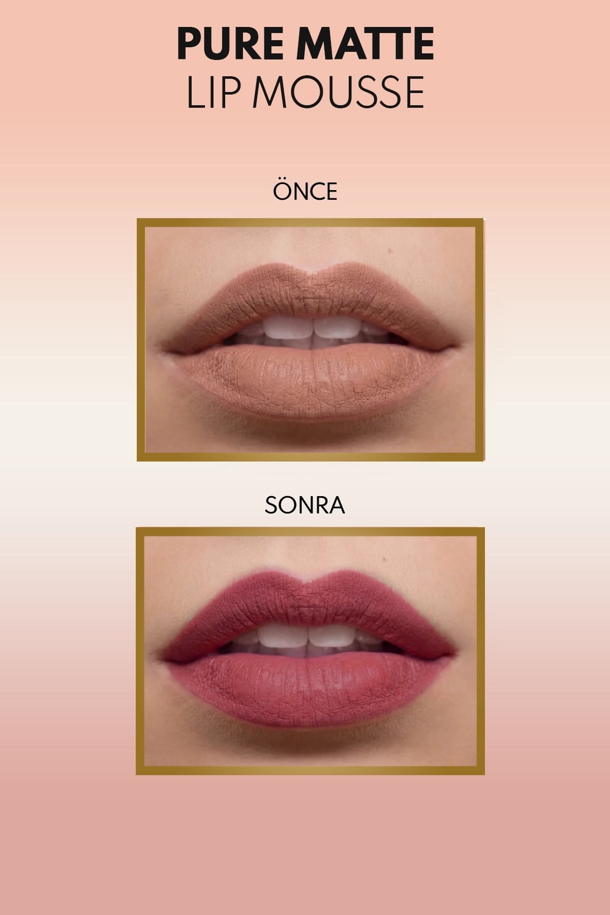 Note Pure Matte Lip Mousse 40 Rosewood Kadifemsi Mat Likit Ruj - Pembe-30111664