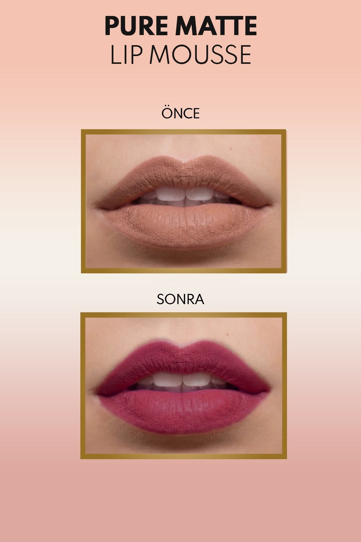 Note Pure Matte Lip Mousse 60 Wild Berry Kadifemsi Mat Likit Ruj - Bordo-30111666