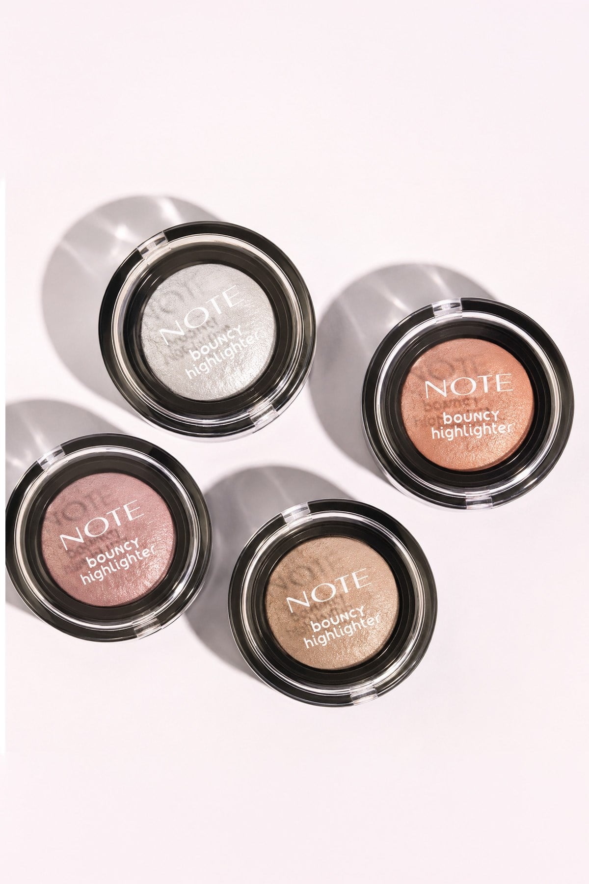 Note Bouncy Highlighter 02 Petal Pink Yumuşak Kremsi Aydınlatıcı-30111671